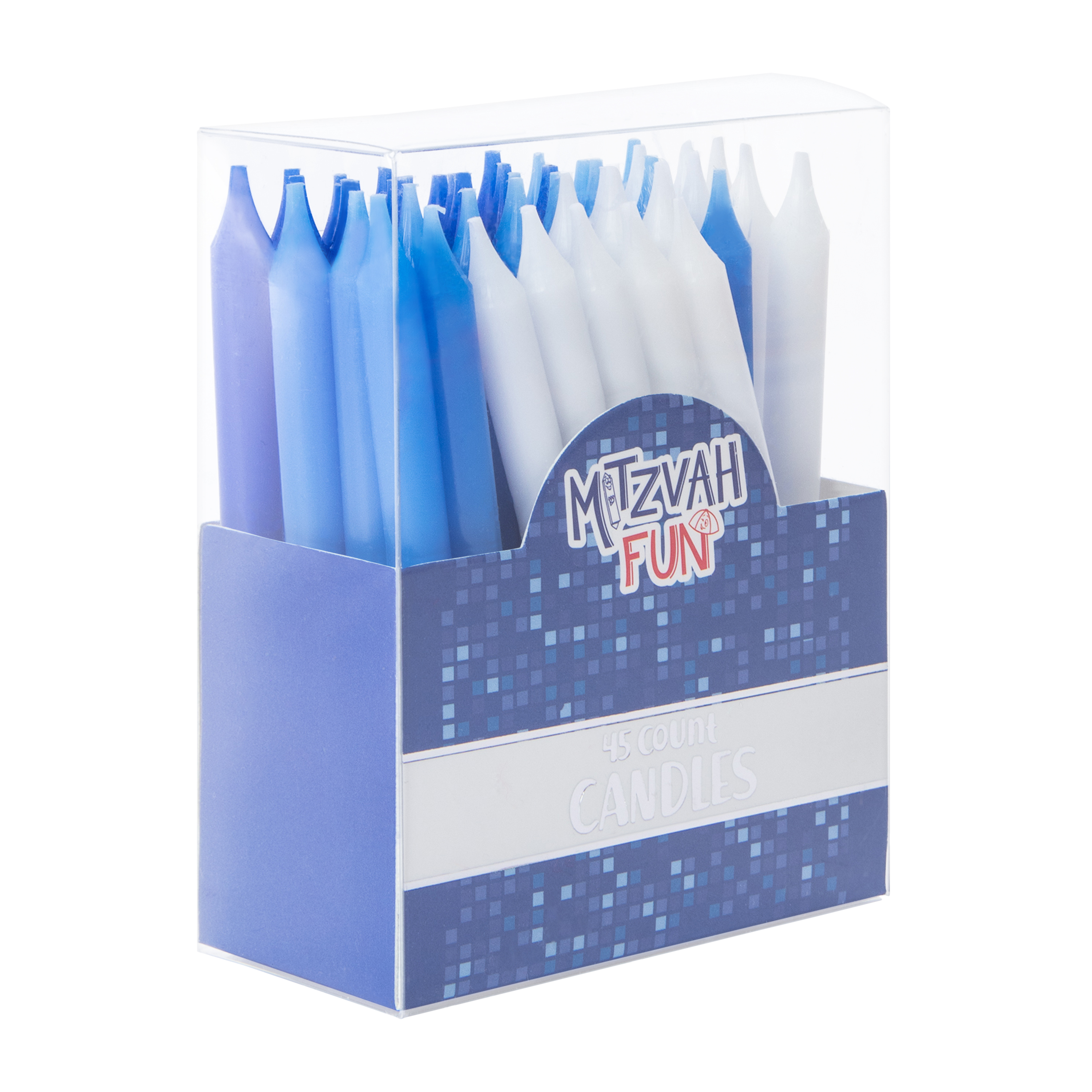 Mitzvah Fun Candles 45-Count