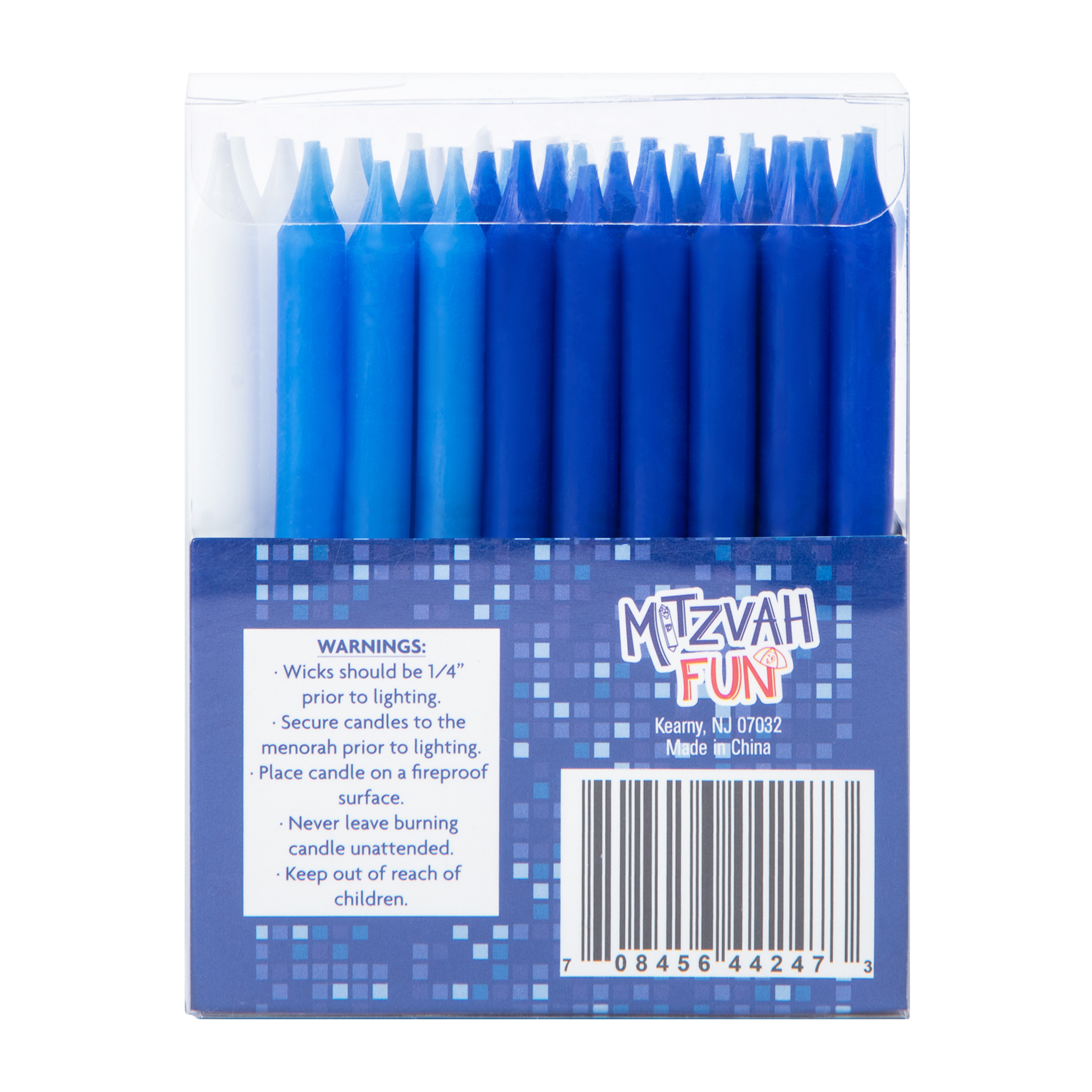Mitzvah Fun Candles 45-Count