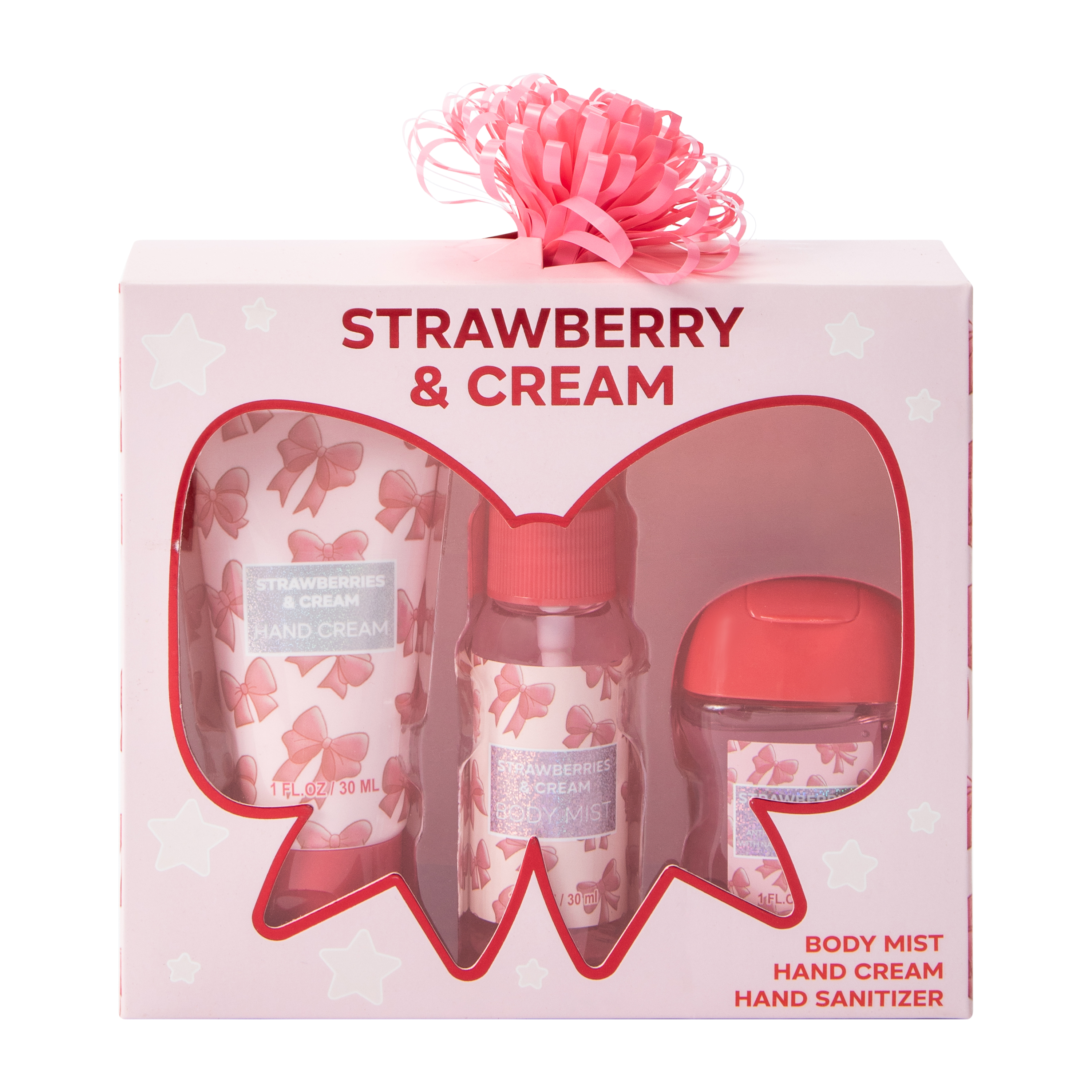 Strawberry & Cream Beauty Set 3-Pack
