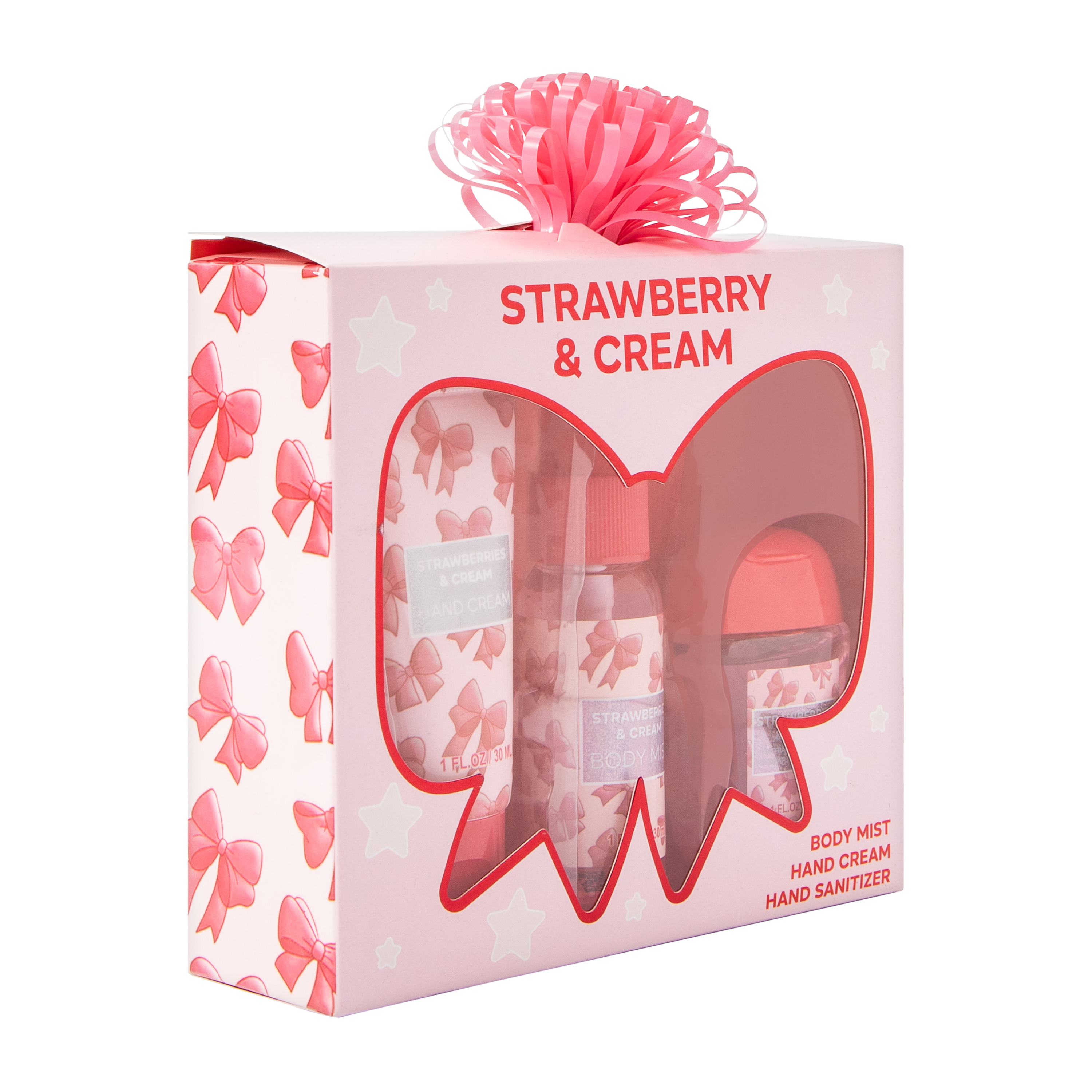 Strawberry & Cream Beauty Set 3-Pack
