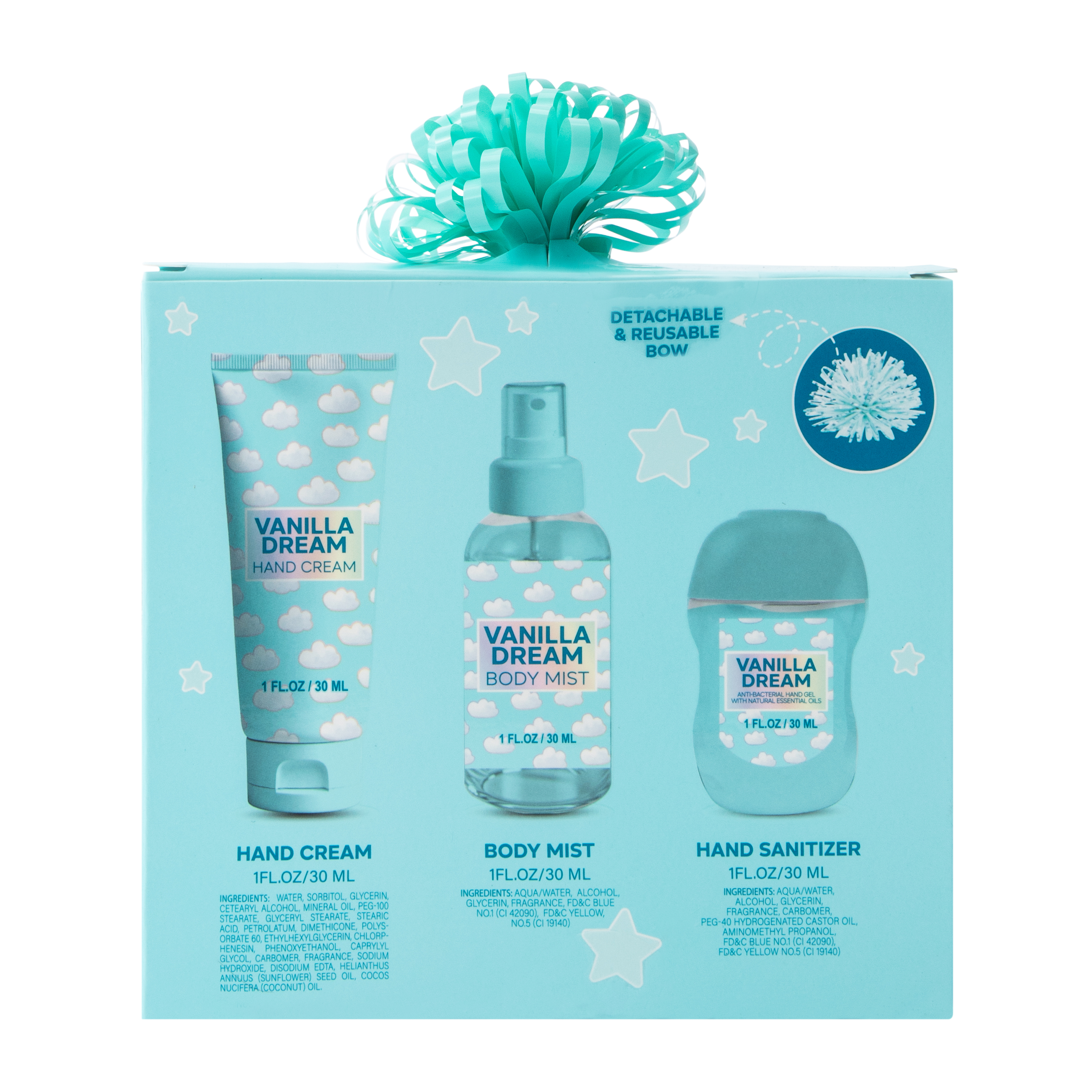 Vanilla Dream Beauty Set 3-Pack
