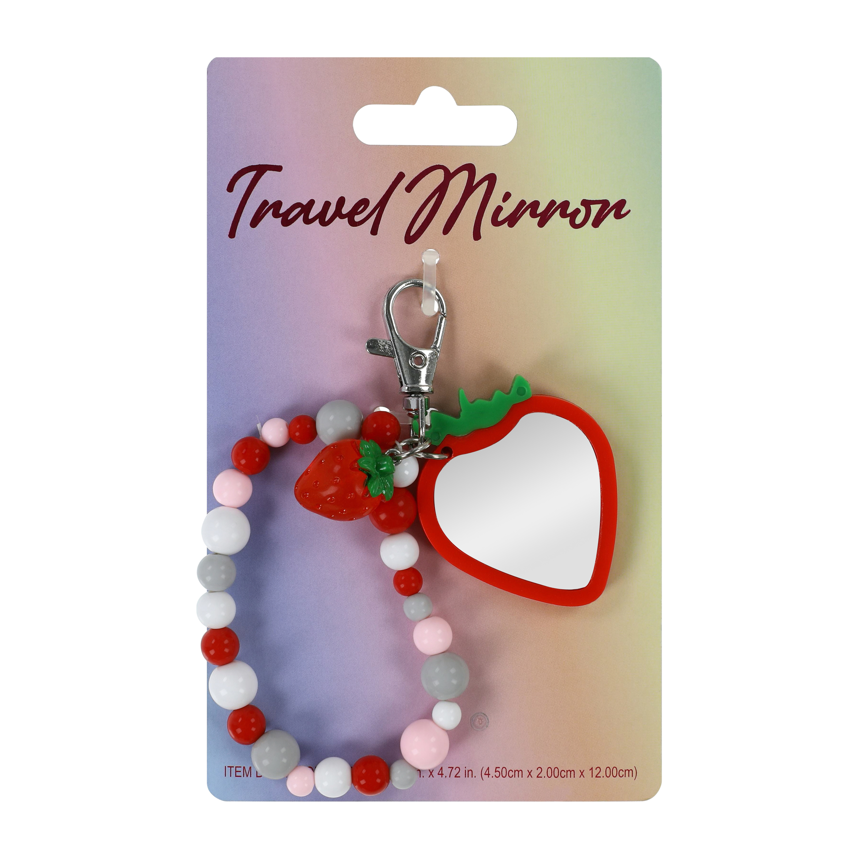Novelty Travel Mirror Keychain
