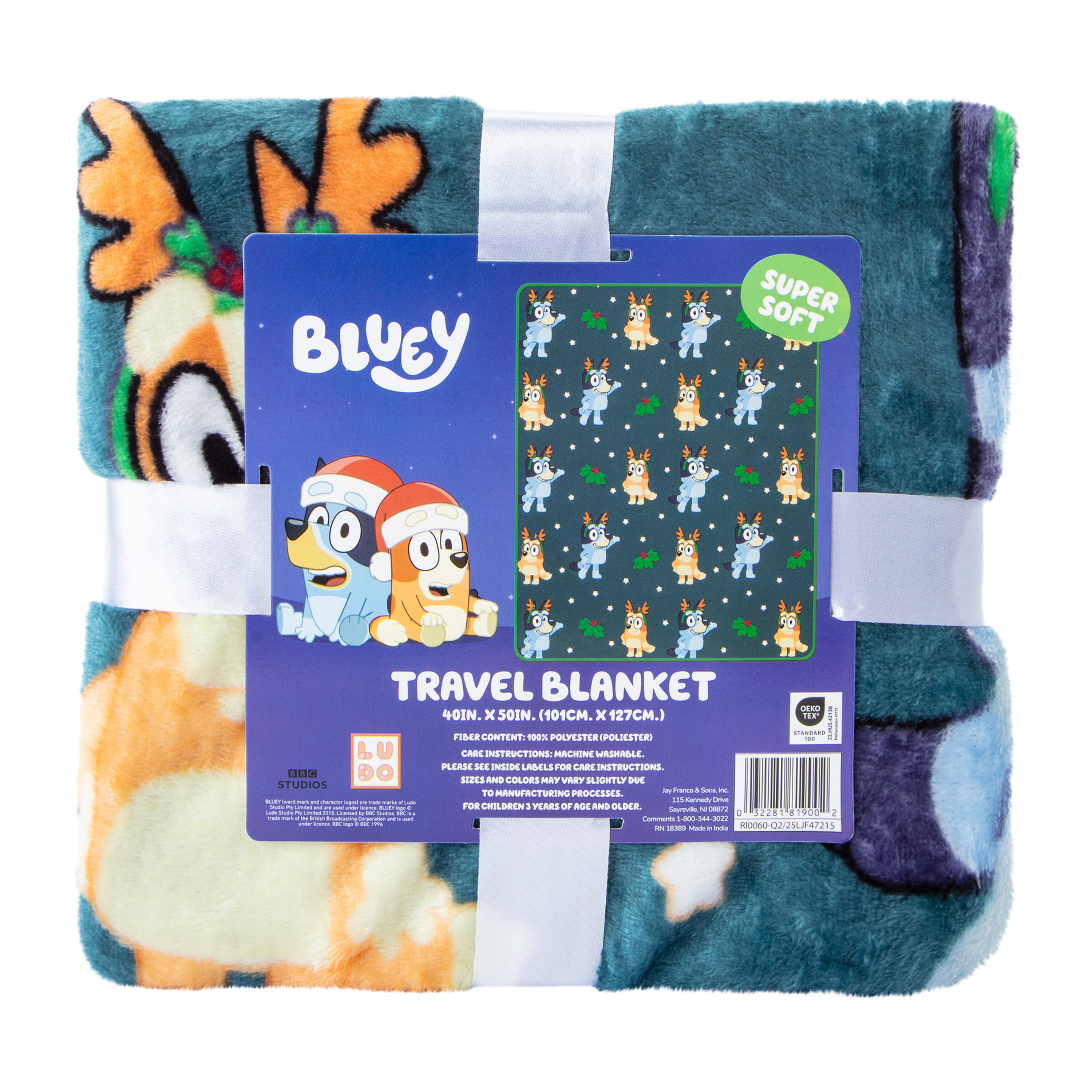 Bluey™ Travel Blanket 40inx50in