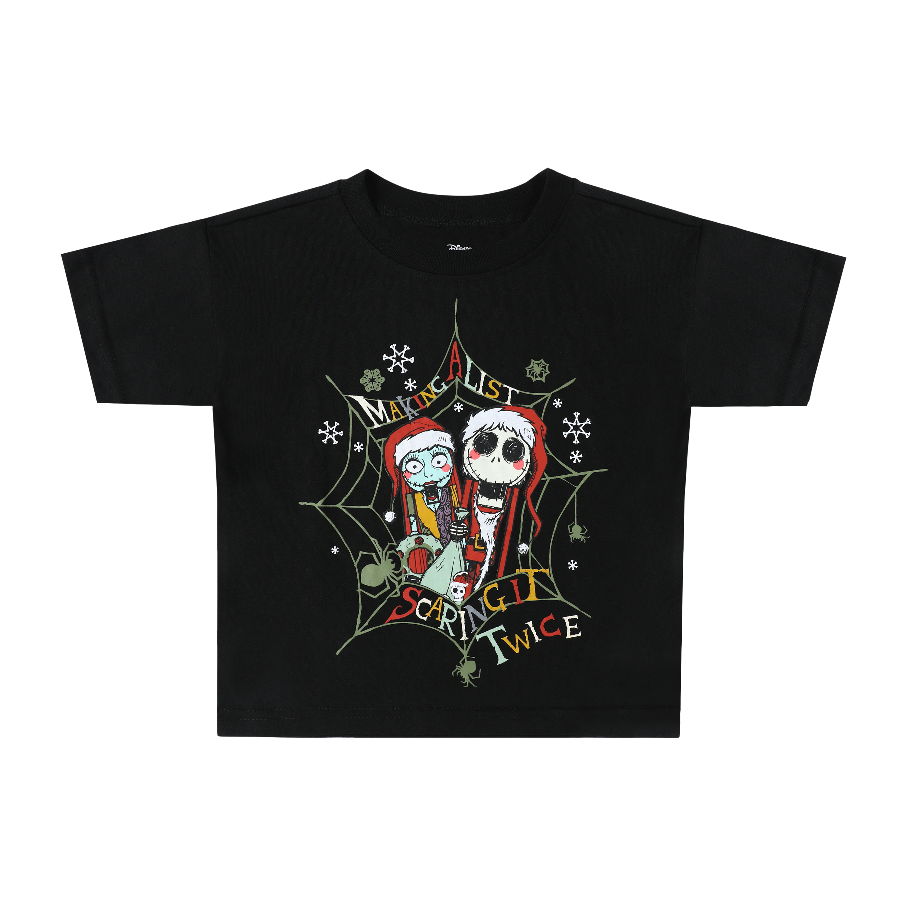 Kids Disney Tim Burton's The Nightmare Before Christmas Making A List Graphic Tee