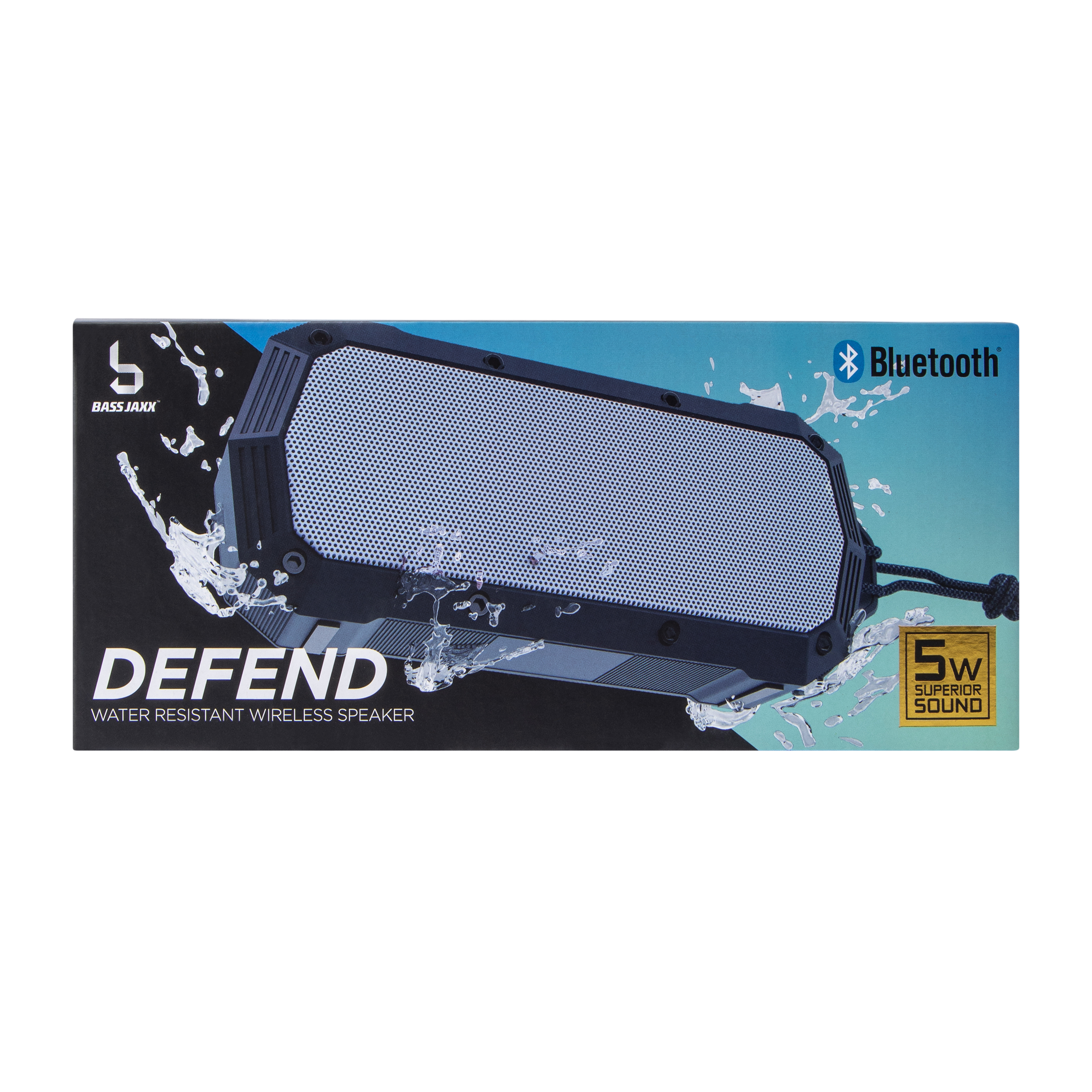 Bass Jaxx™ Defend Water Resistant Wireless Speaker