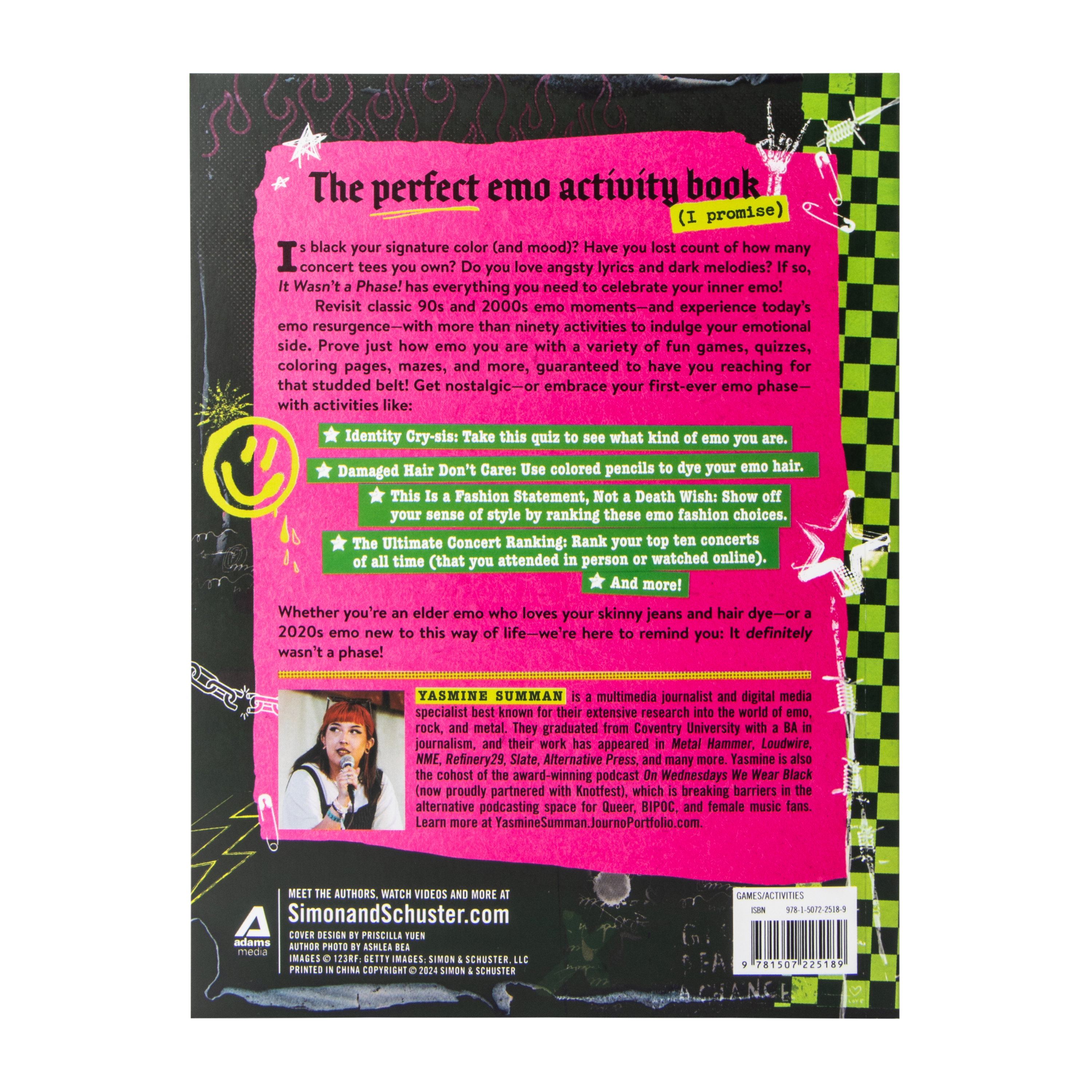 It Wasn't A Phase! The Ultimate Emo Activity Book