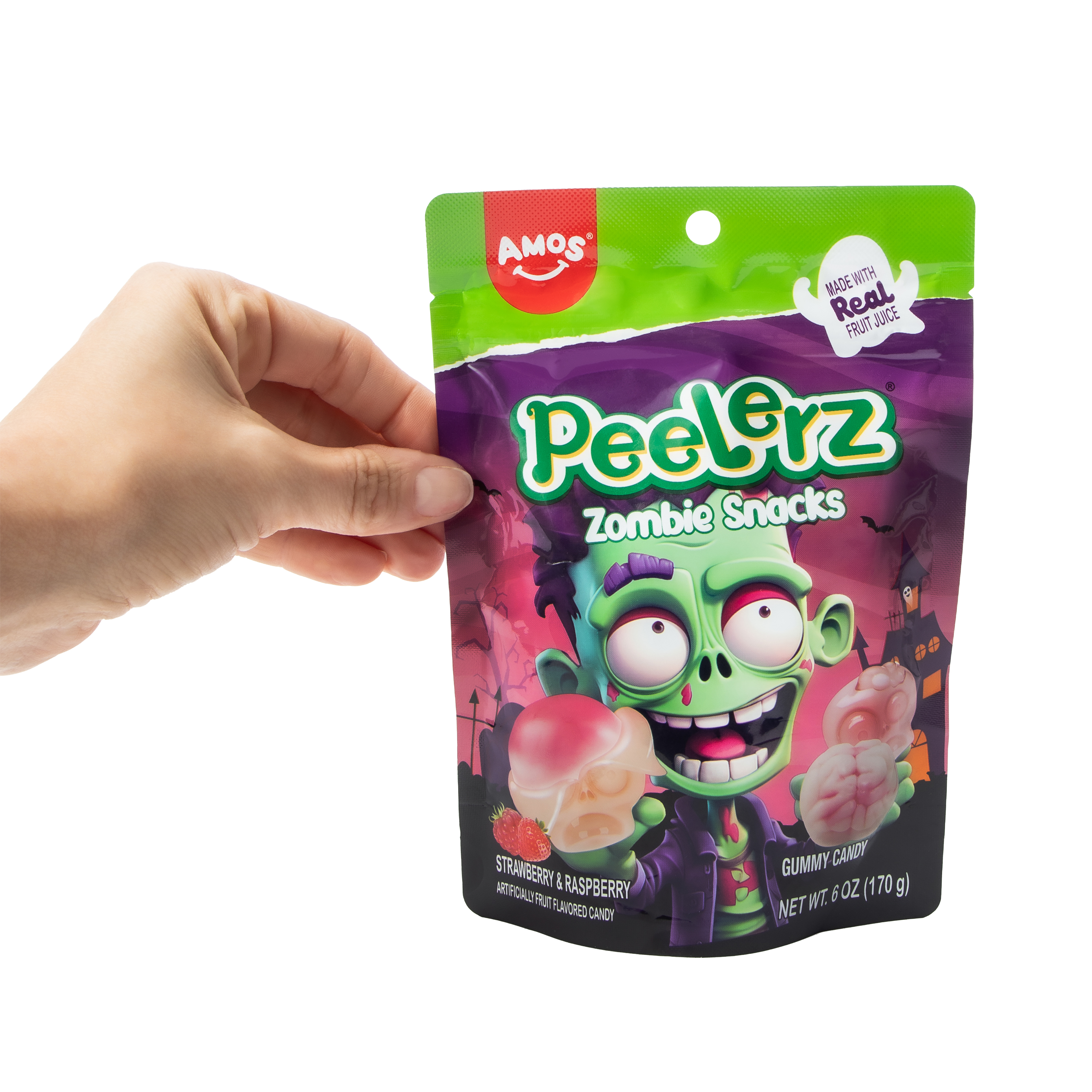 Amos® Peelerz® Gummy Zombie 6oz