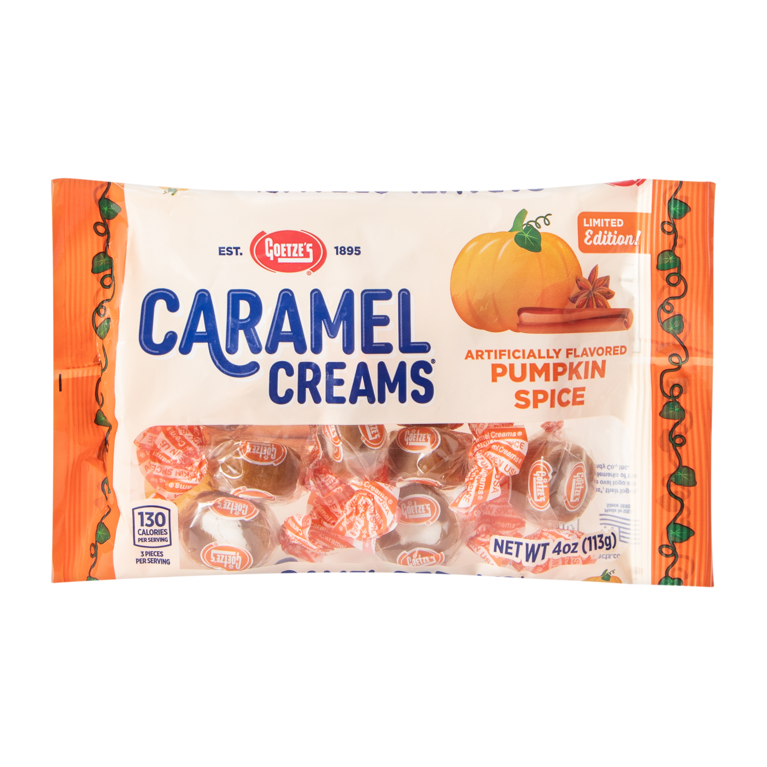 Caramel Creams® Limited Edition Pumpkin Spice 4oz