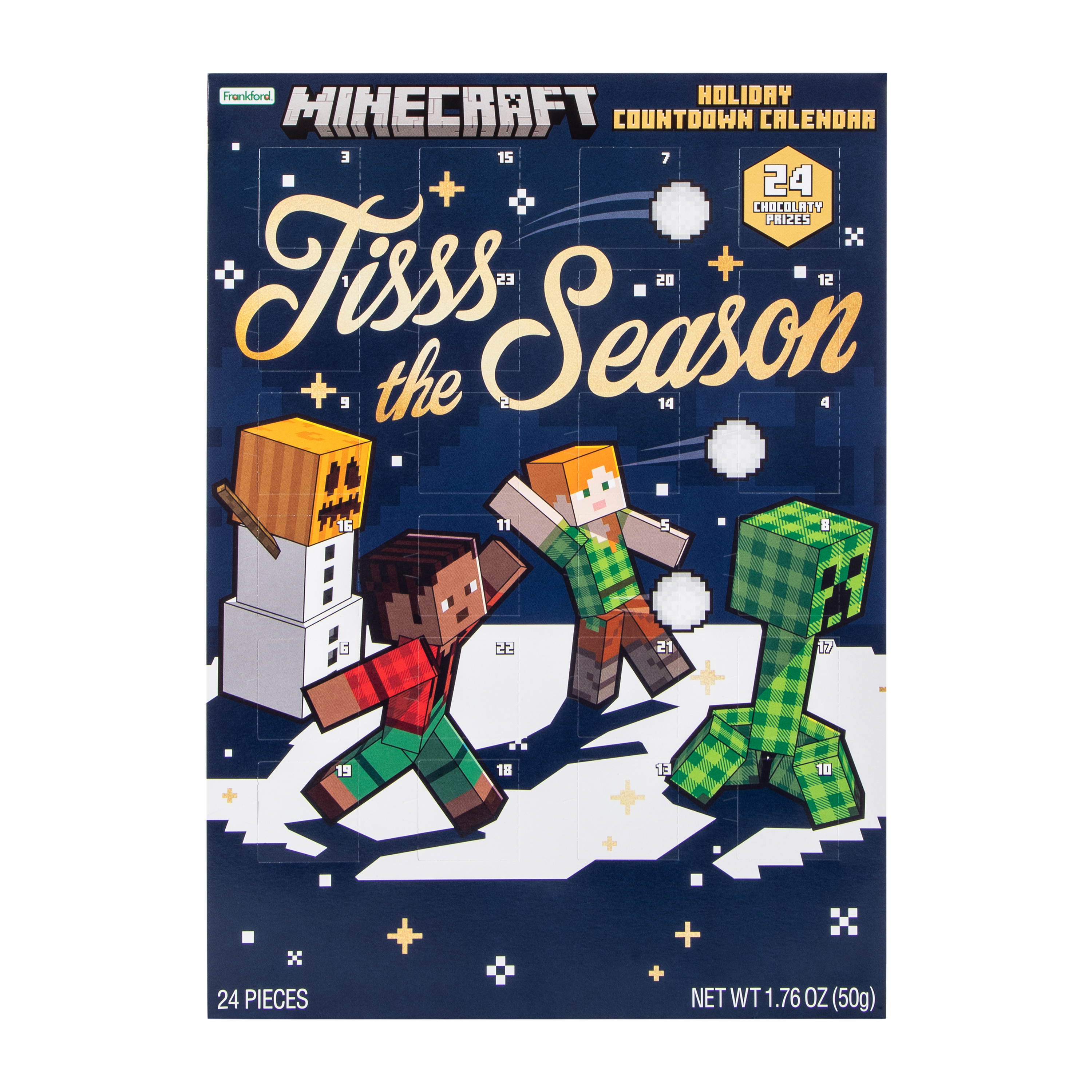 Minecraft Holiday Countdown Calendar
