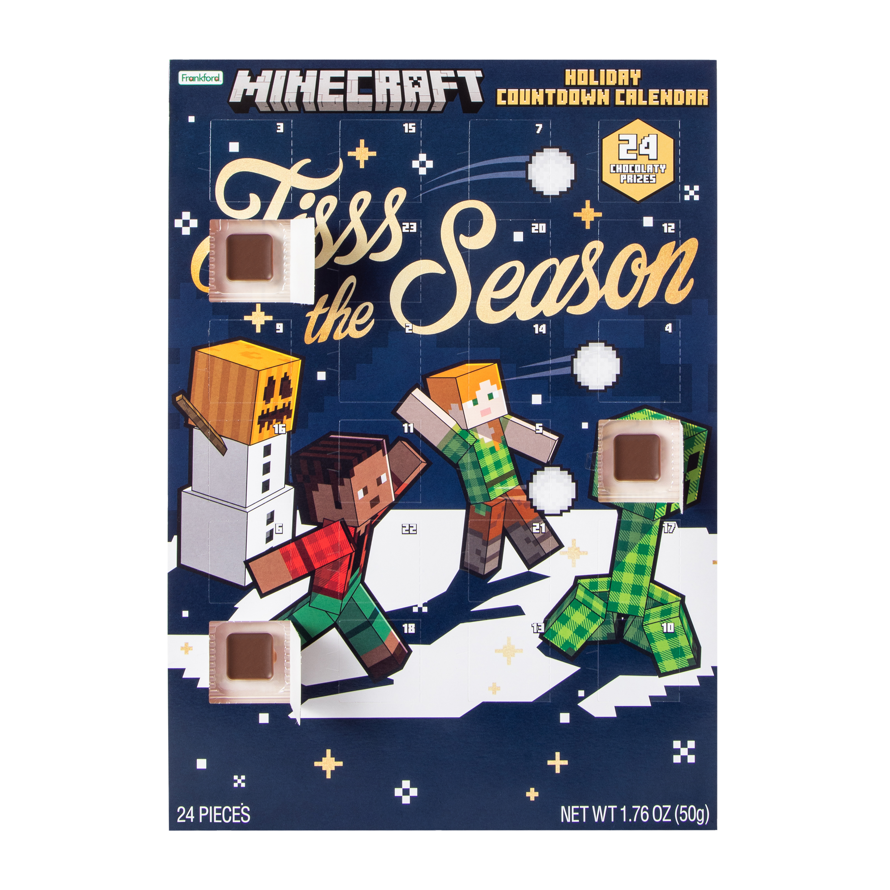 Minecraft Holiday Countdown Calendar