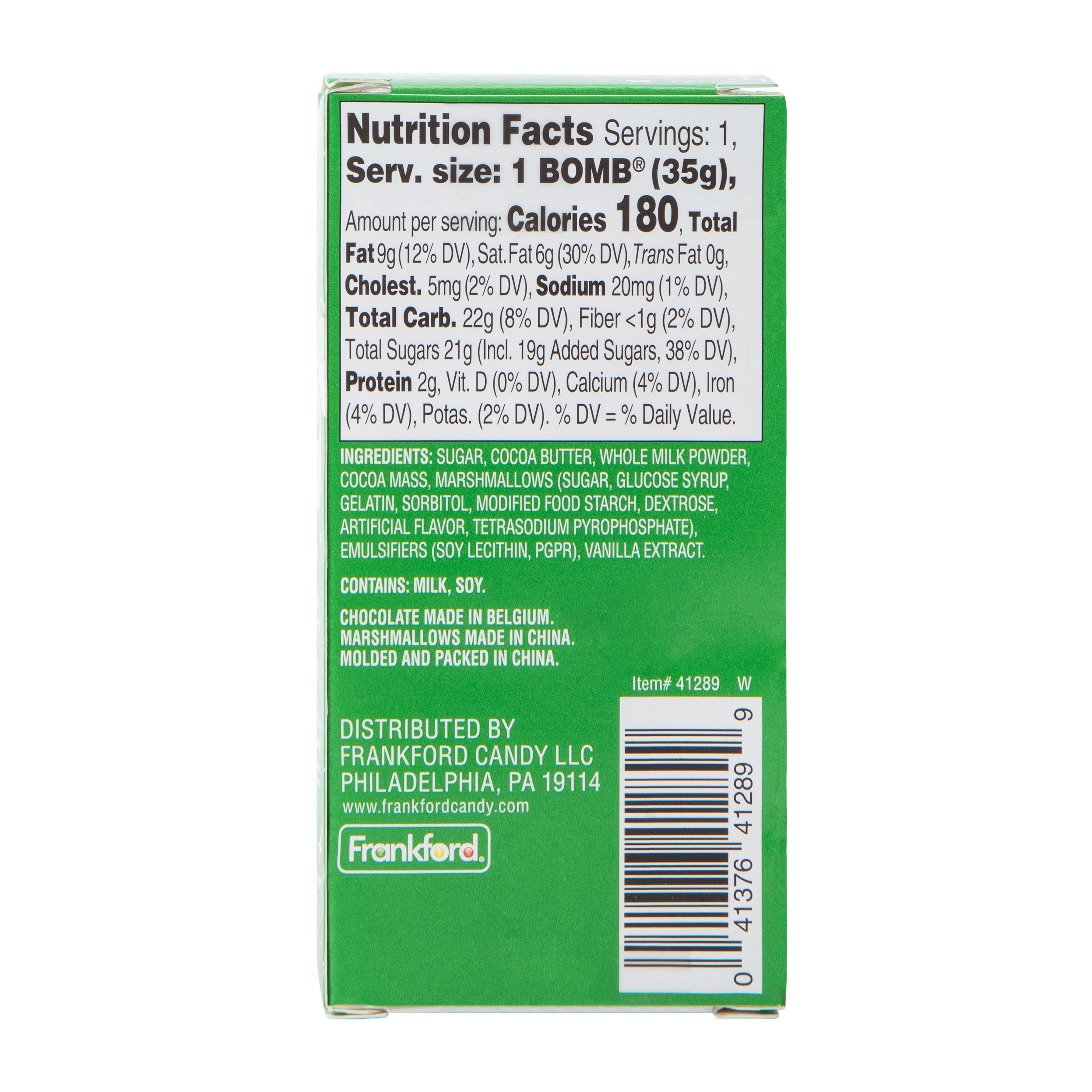 Hot Chocolate BOMB® Football 1.2oz