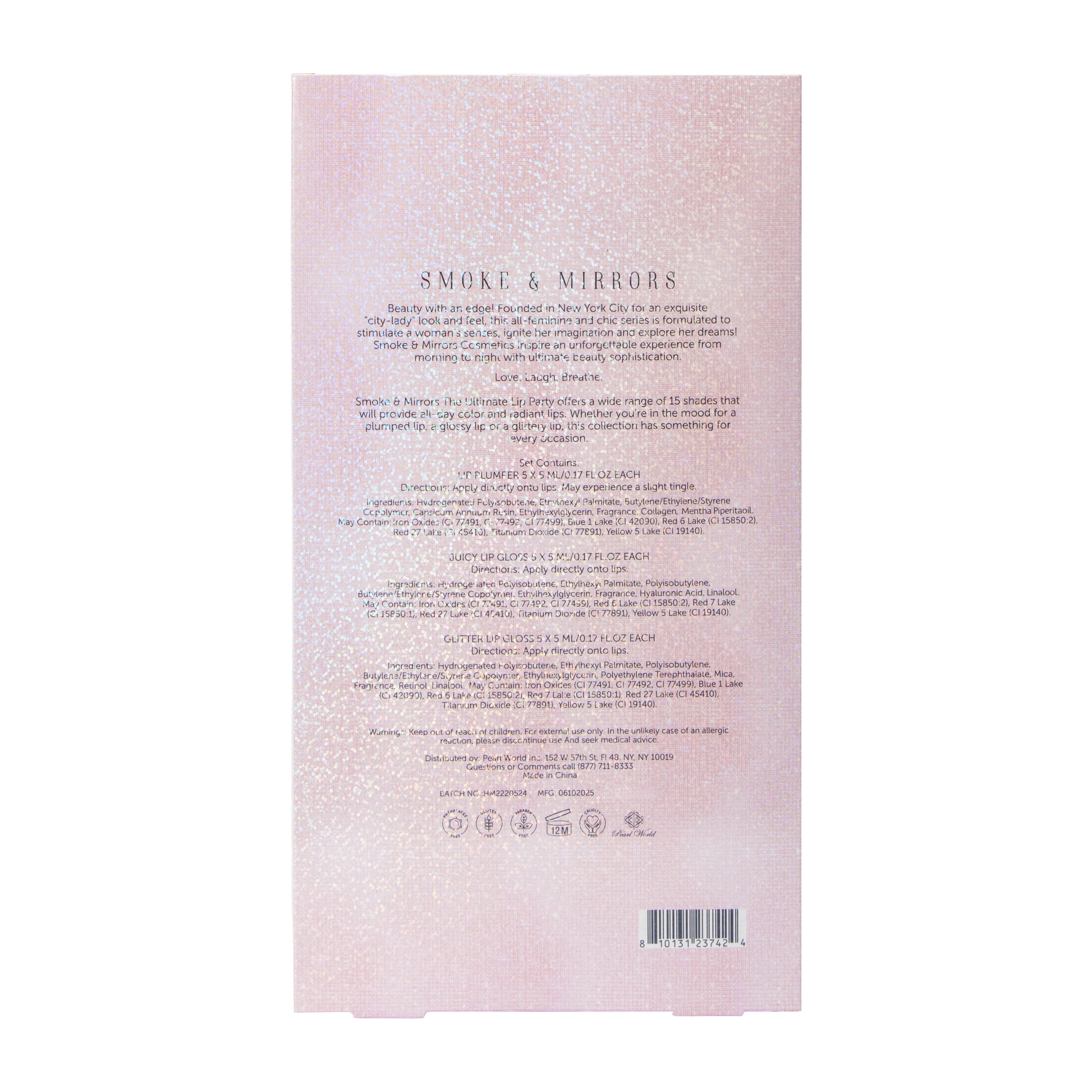 Smoke & Mirrors The Ultimate Lip Party Pack