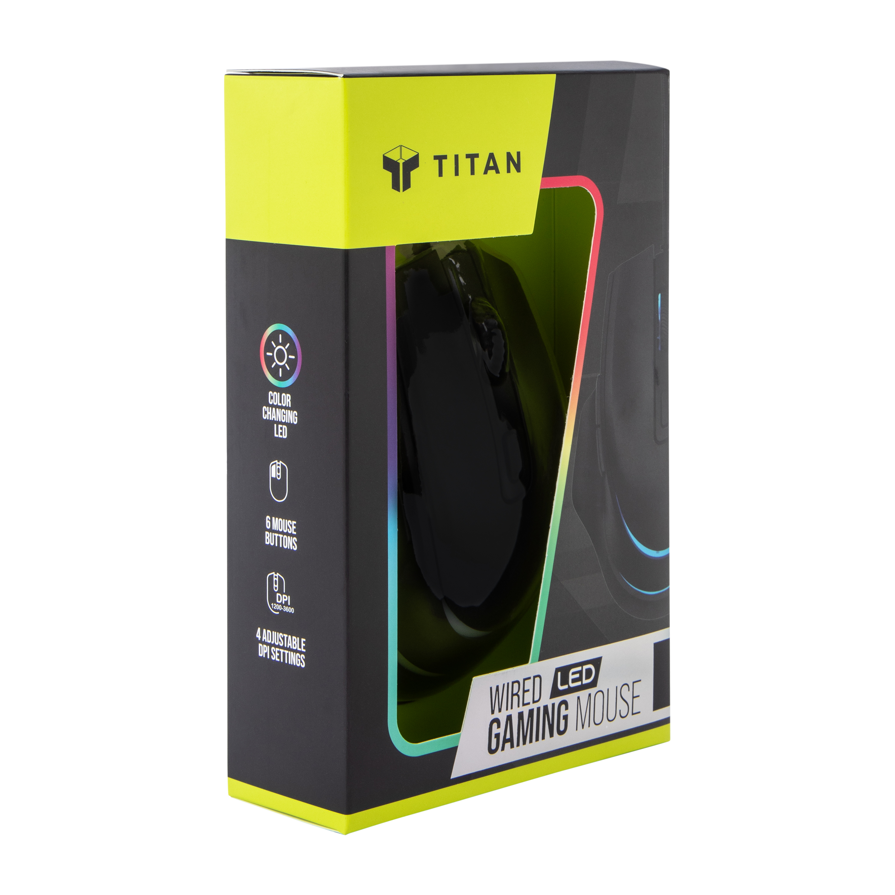 Titan Wired LED Gaming Mouse