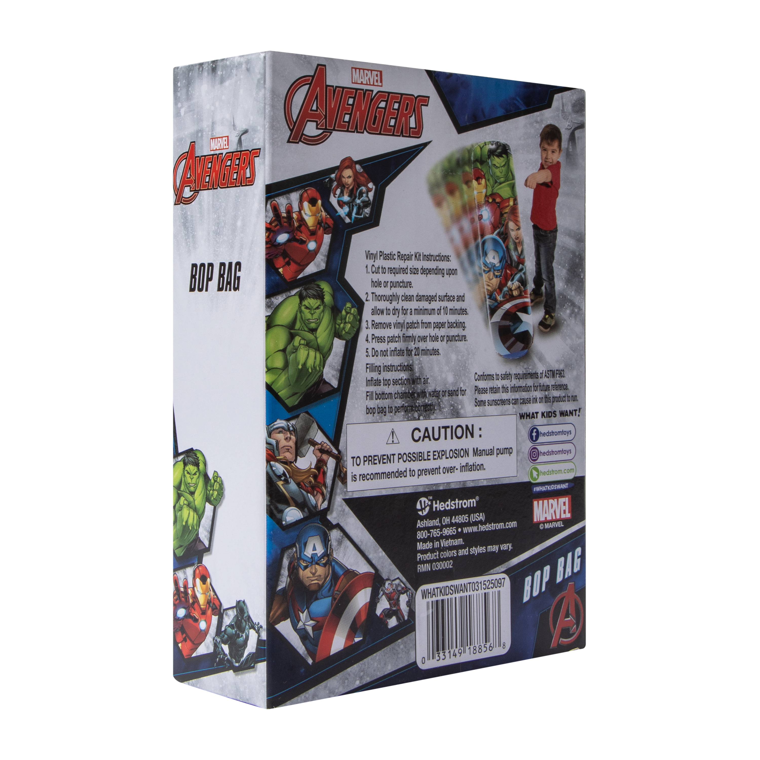 Character Bop Bag 34.5in