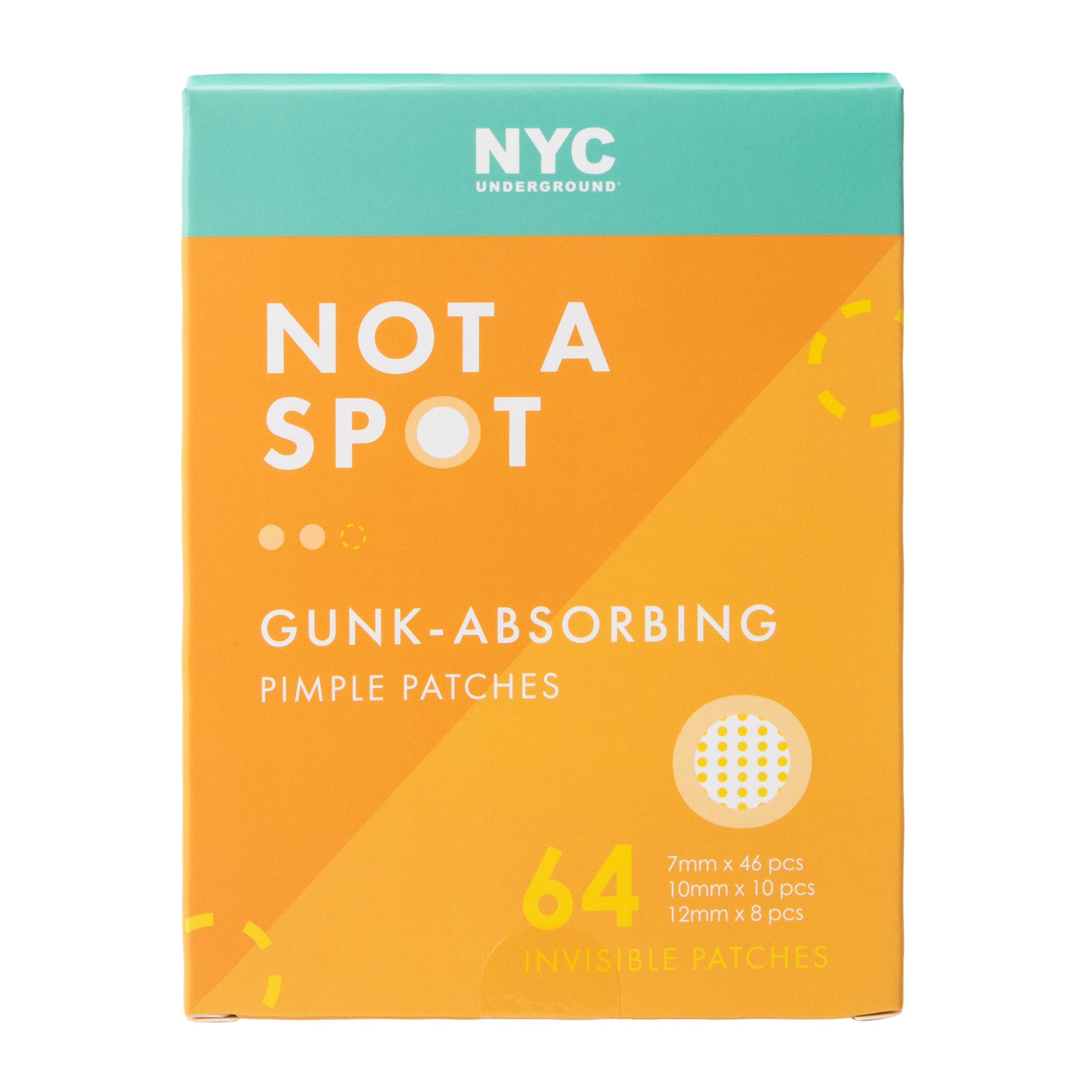 NYC Underground® Not A Spot Gunk-Absorbing Pimple Patches 64-Count