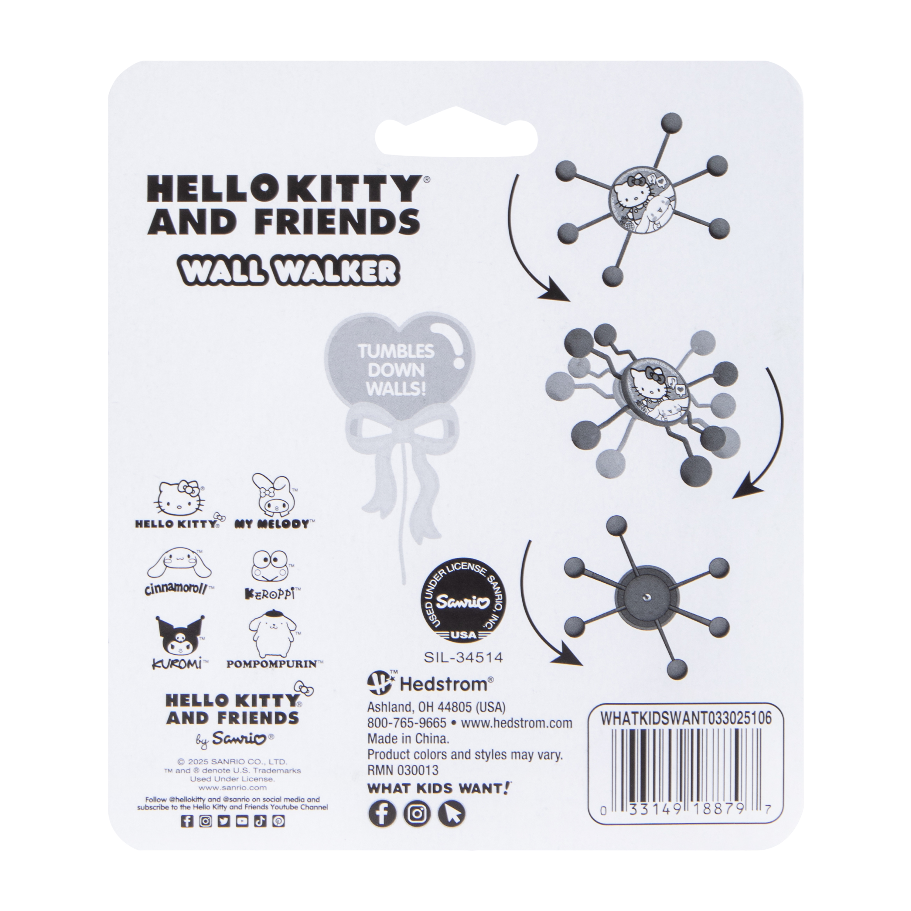 Character Wall Walker Toy