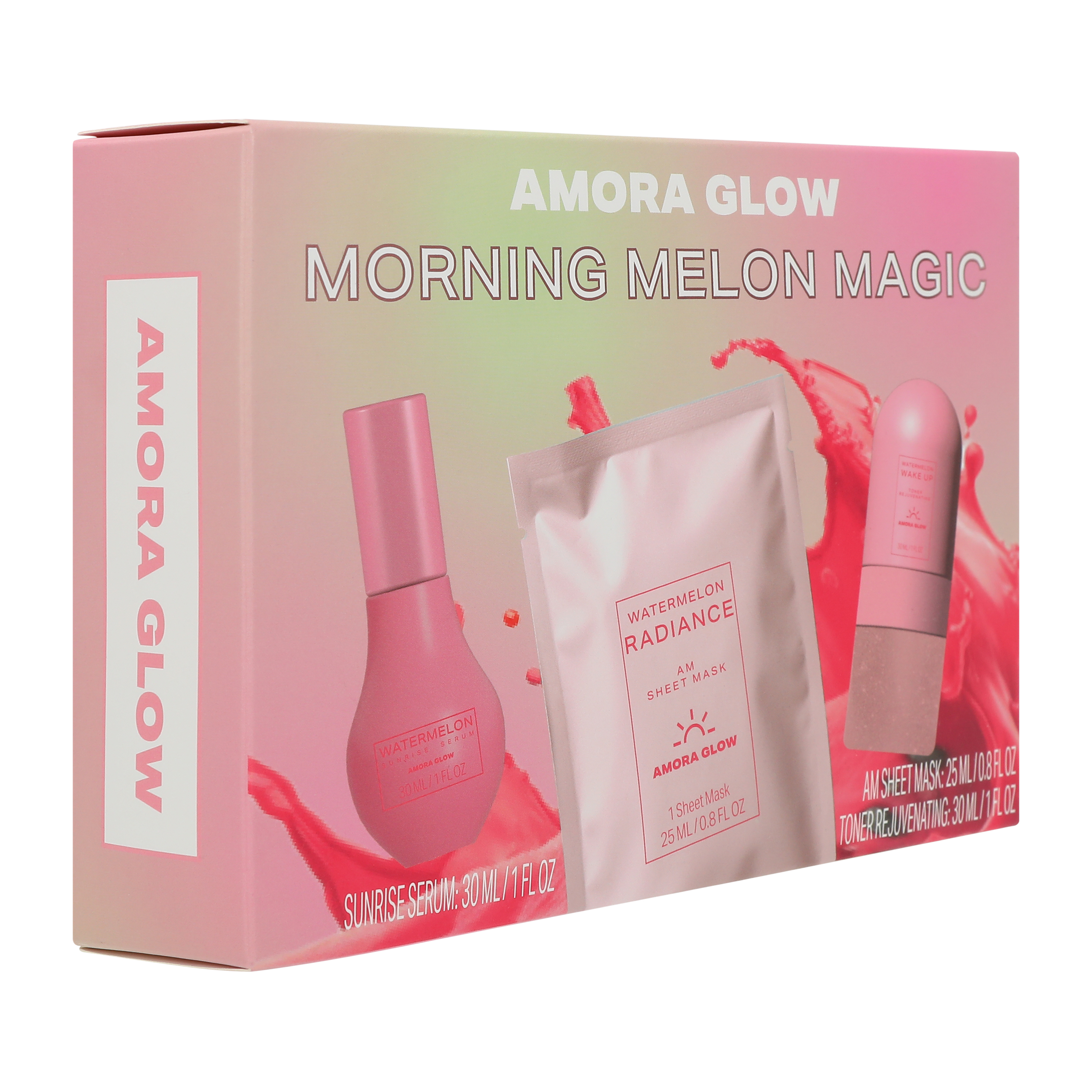 Amora Glow Morning Melon Magic Set