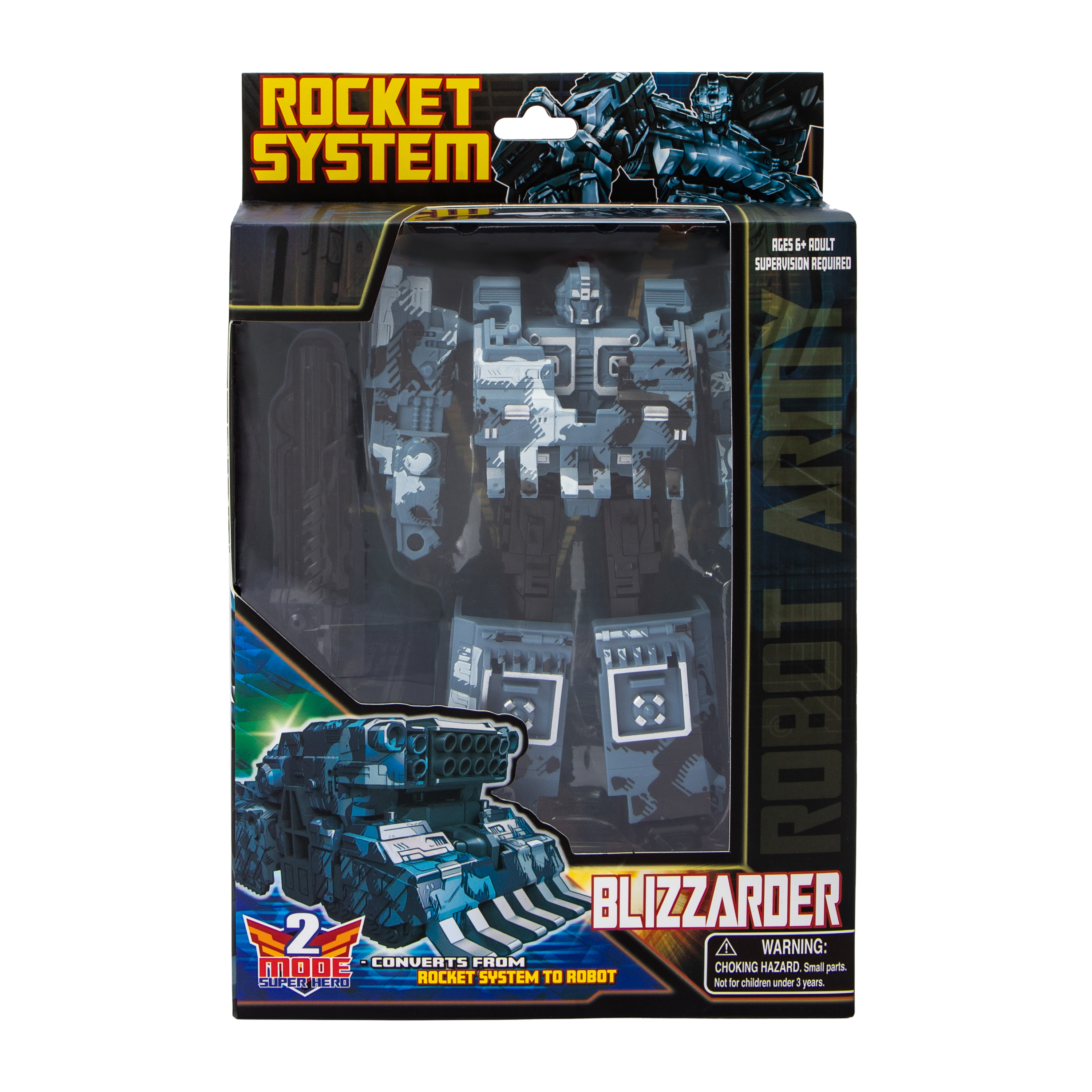 Transforming Robot Army Toy