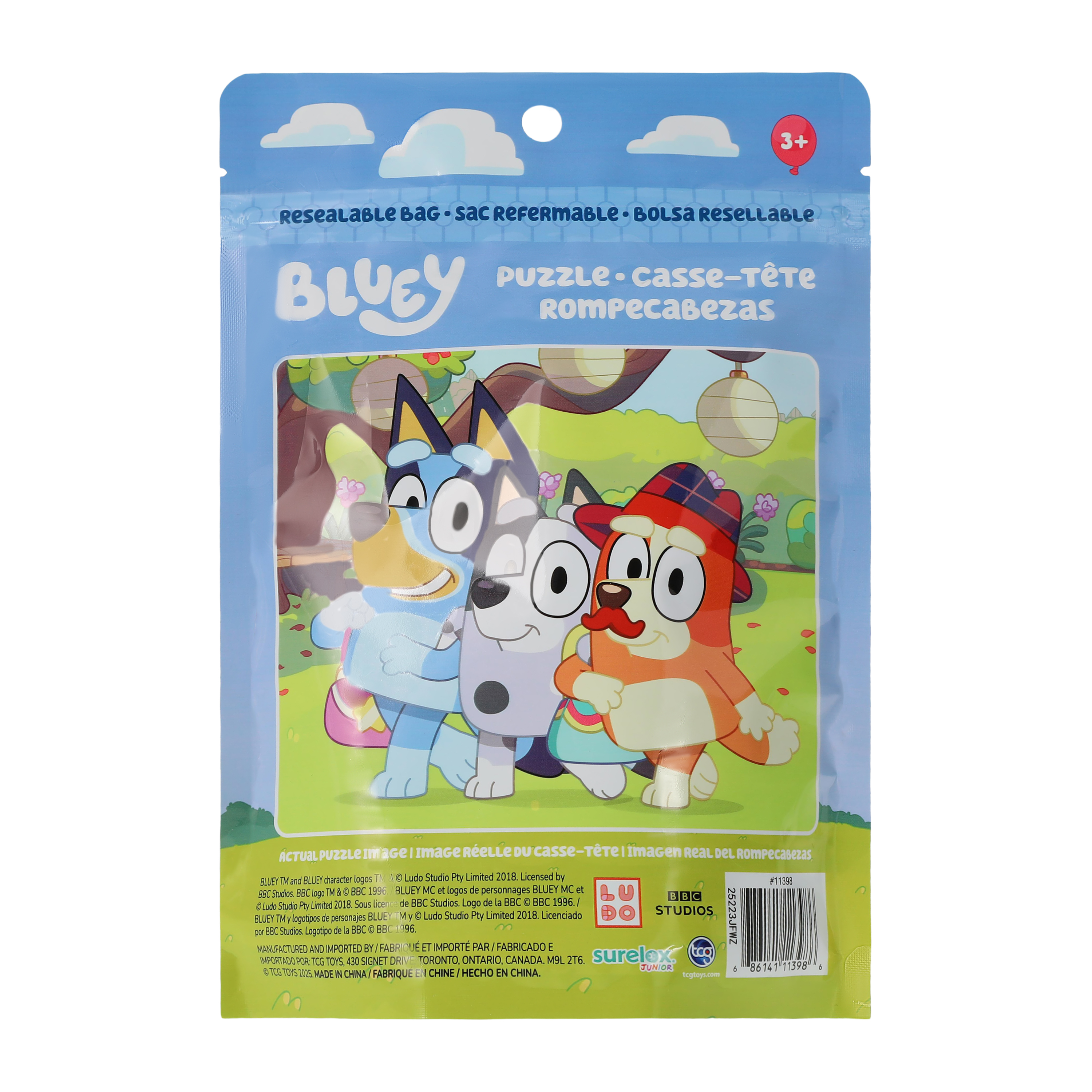 Licensed Puzzle Resealable Bag 24-Pieces