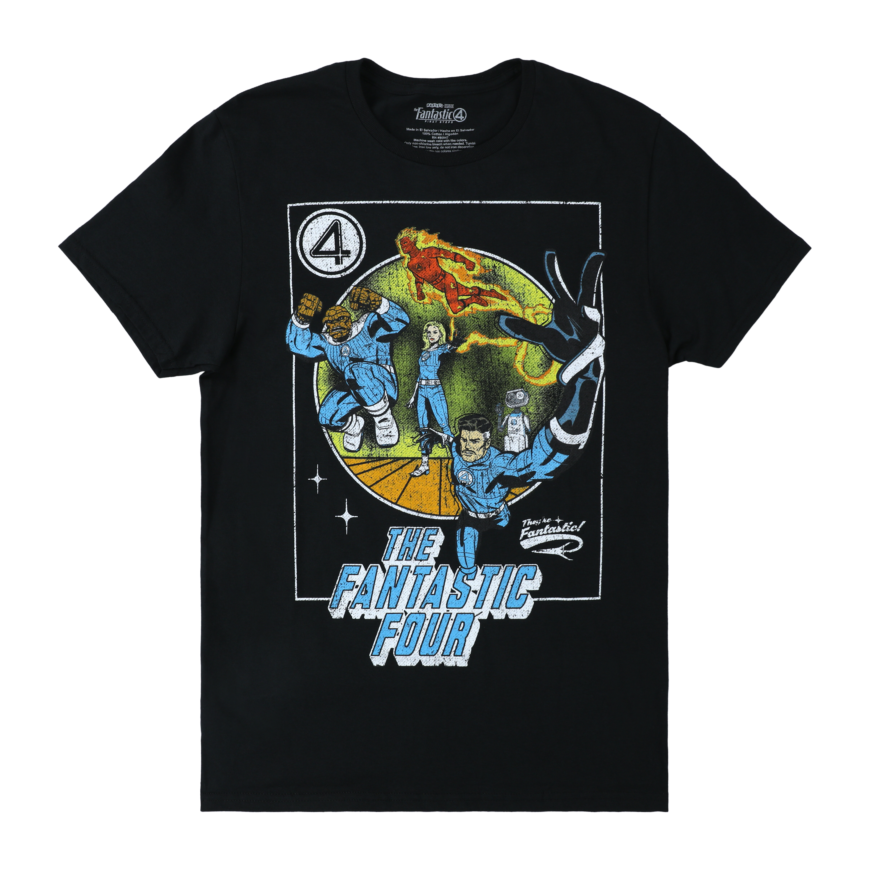 Marvel Retro Fantastic Four Graphic Tee