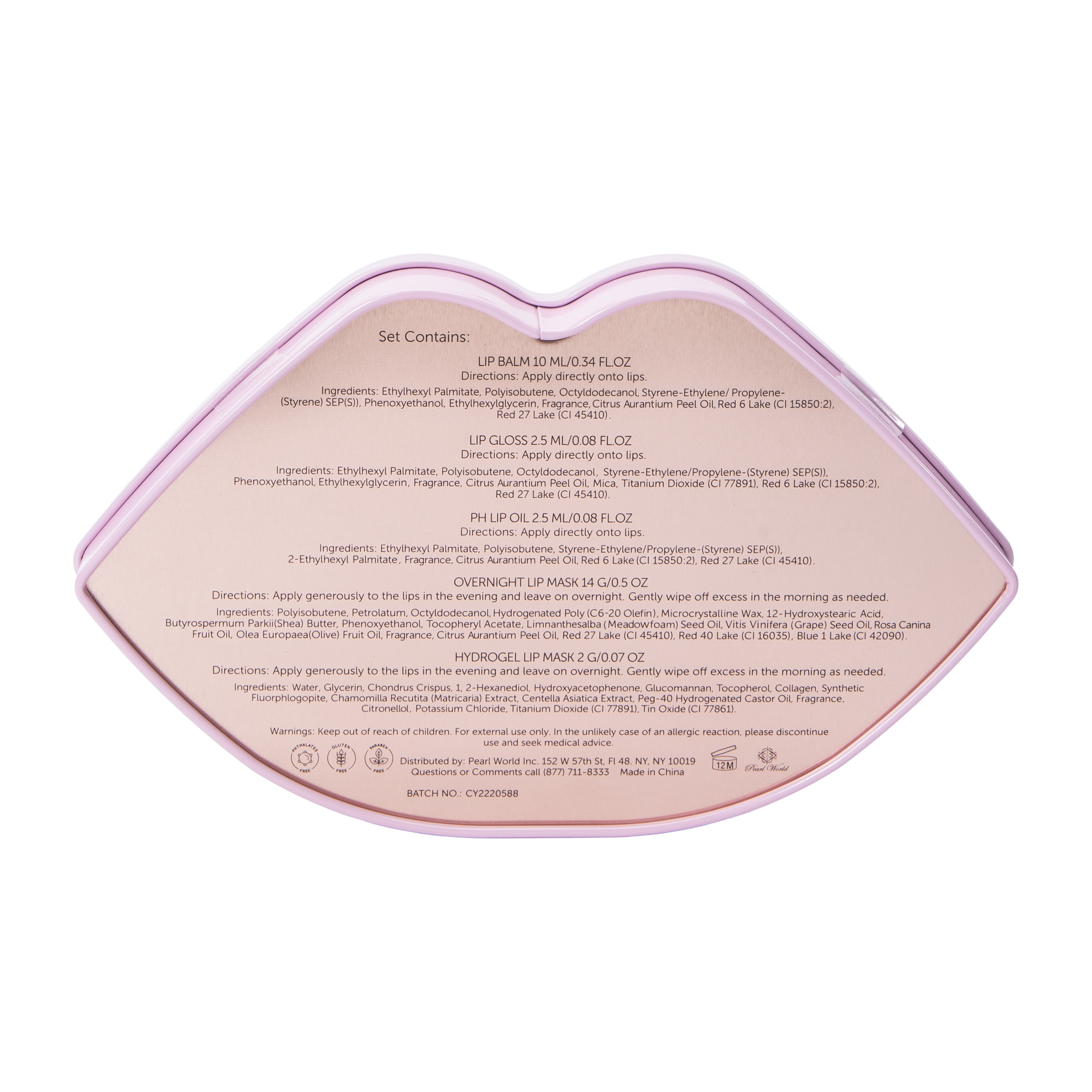 Smoke & Mirrors Pout Perfection Iconic Lip Collection 5-Pack