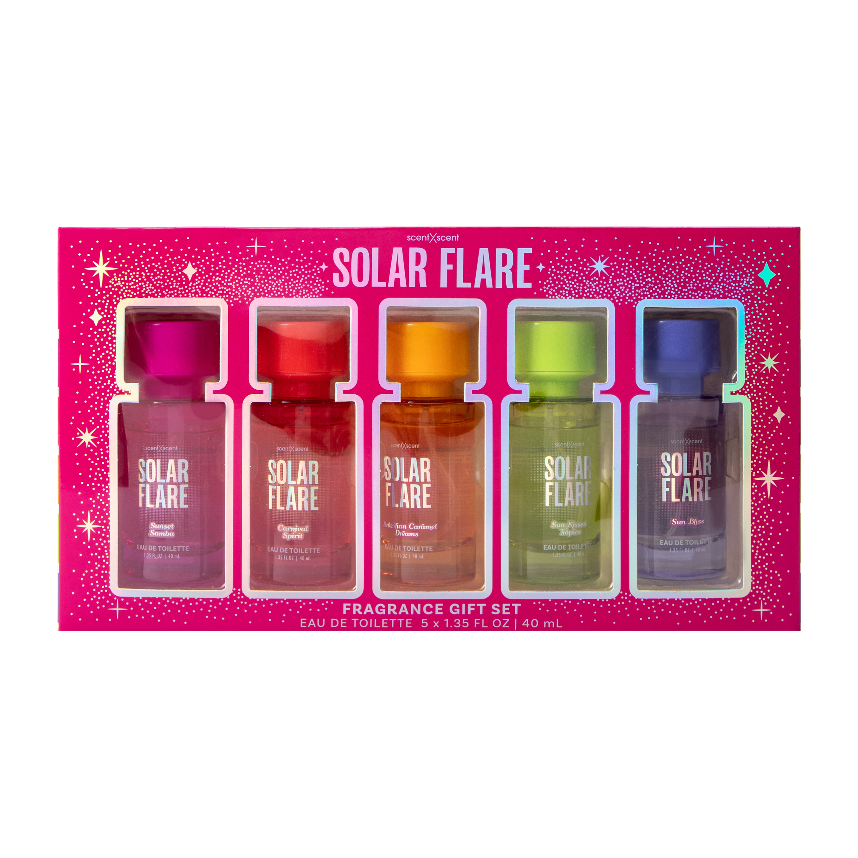 ScentXScent Solar Flare Fragrance Gift Set 5-Pack