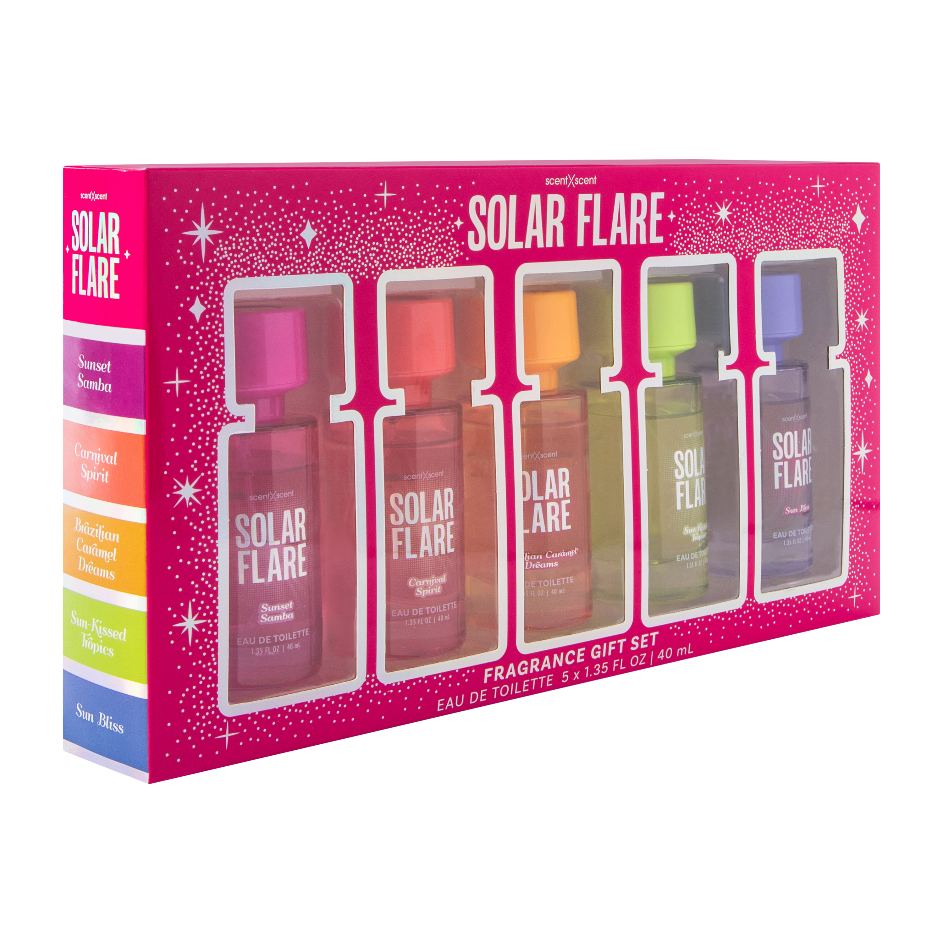 ScentXScent Solar Flare Fragrance Gift Set 5-Pack