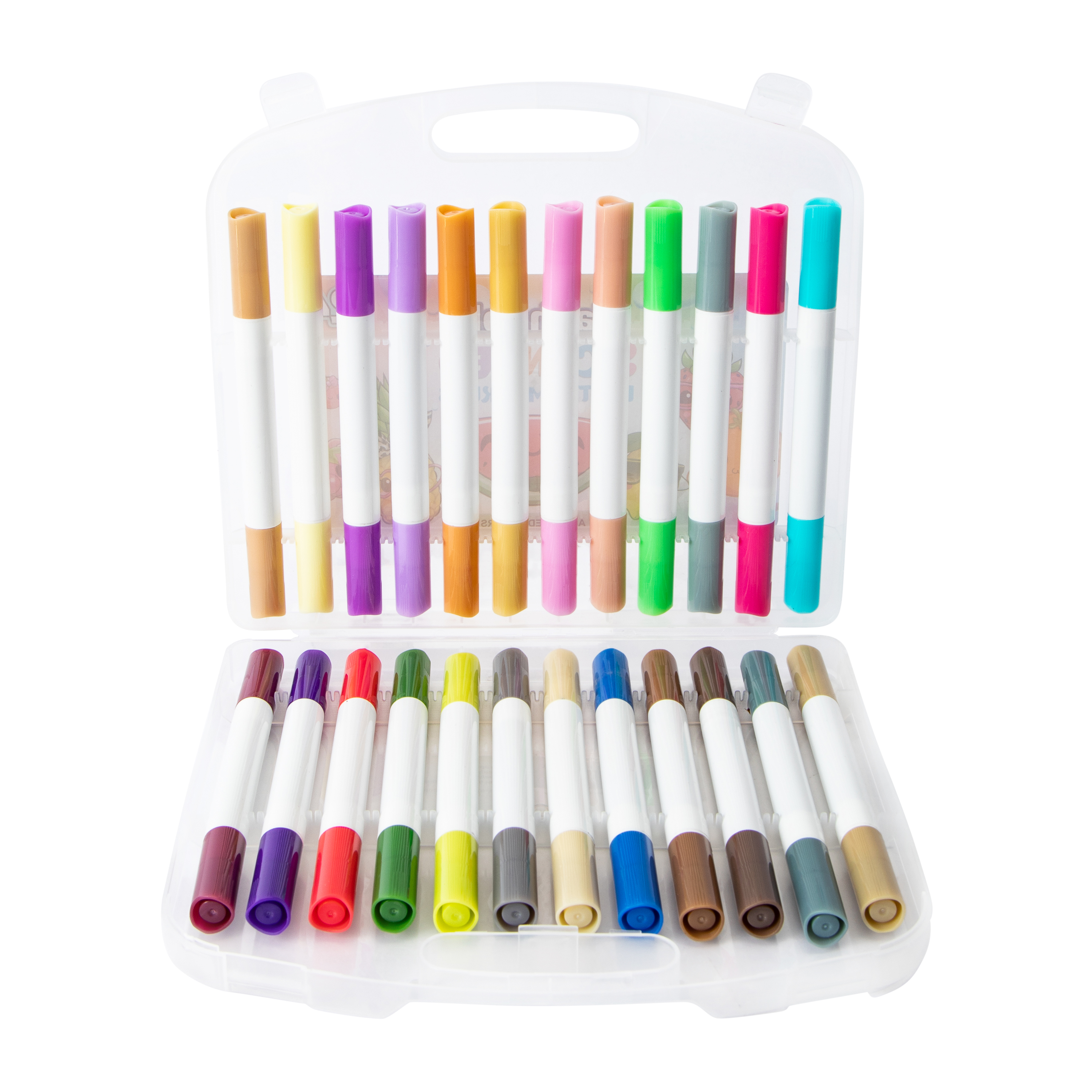 Washable Scented Pastel Markers 24-Count