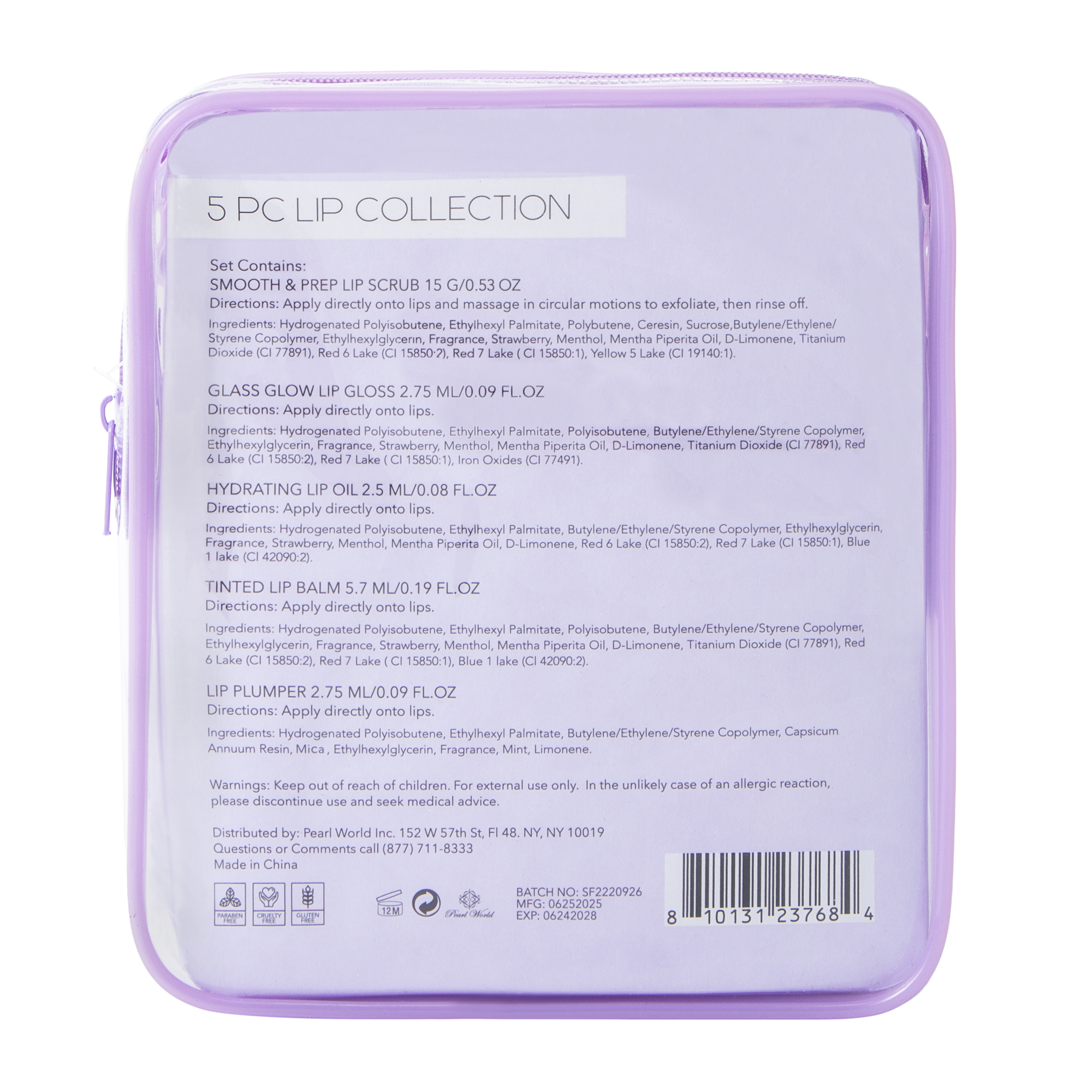 Smoke & Mirrors Lip Collection 5-Pack