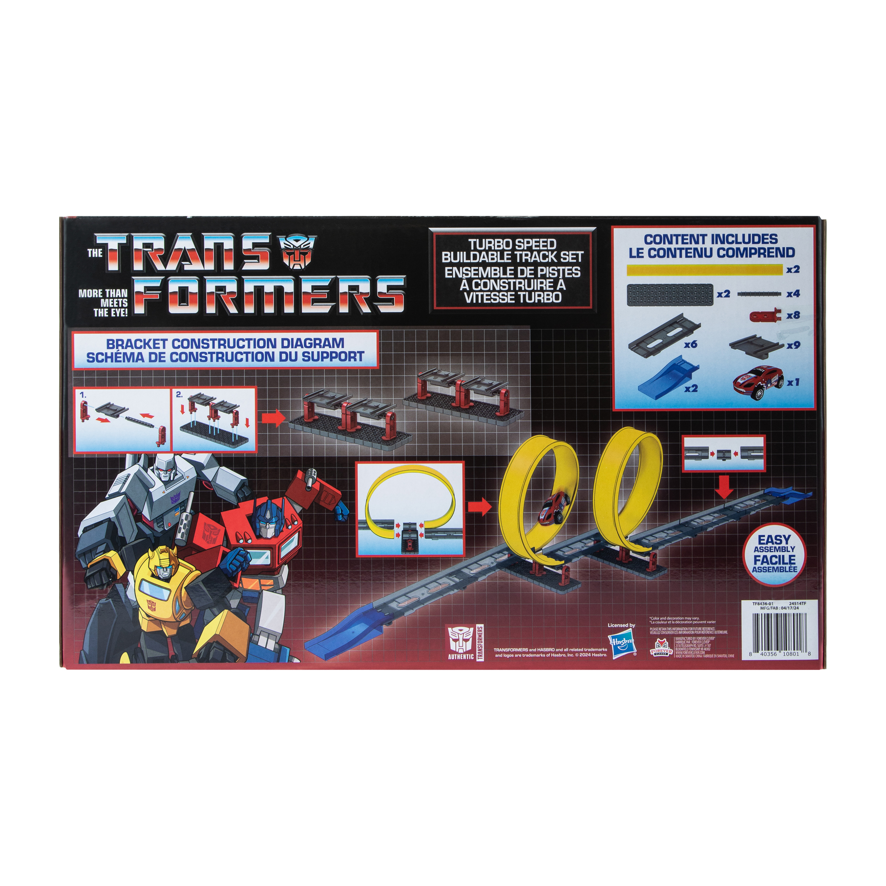 The Transformers Turbo Speed Buildable Track Set