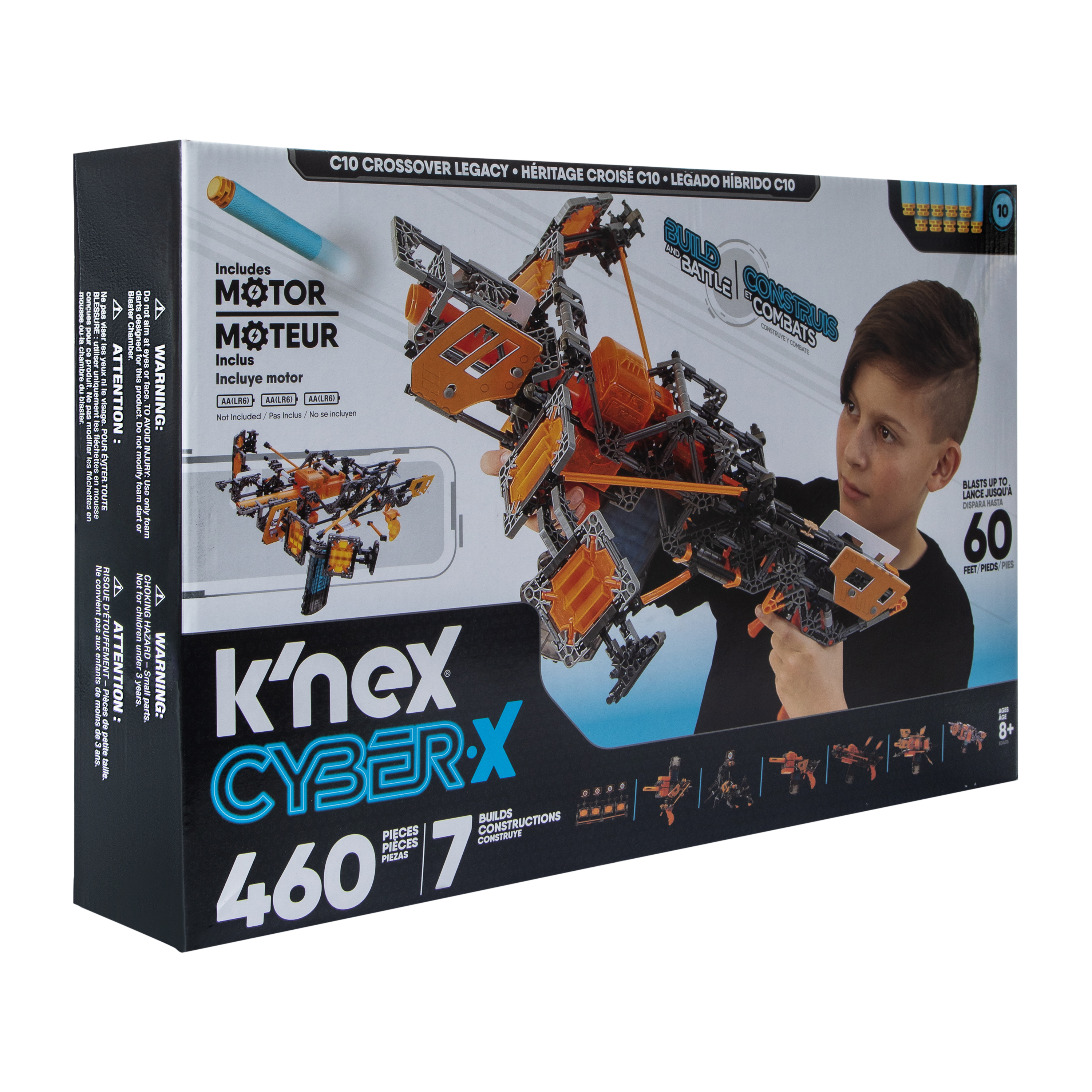 K'nex® Cyber-X C10 Crossover Legacy Crossbow Toy