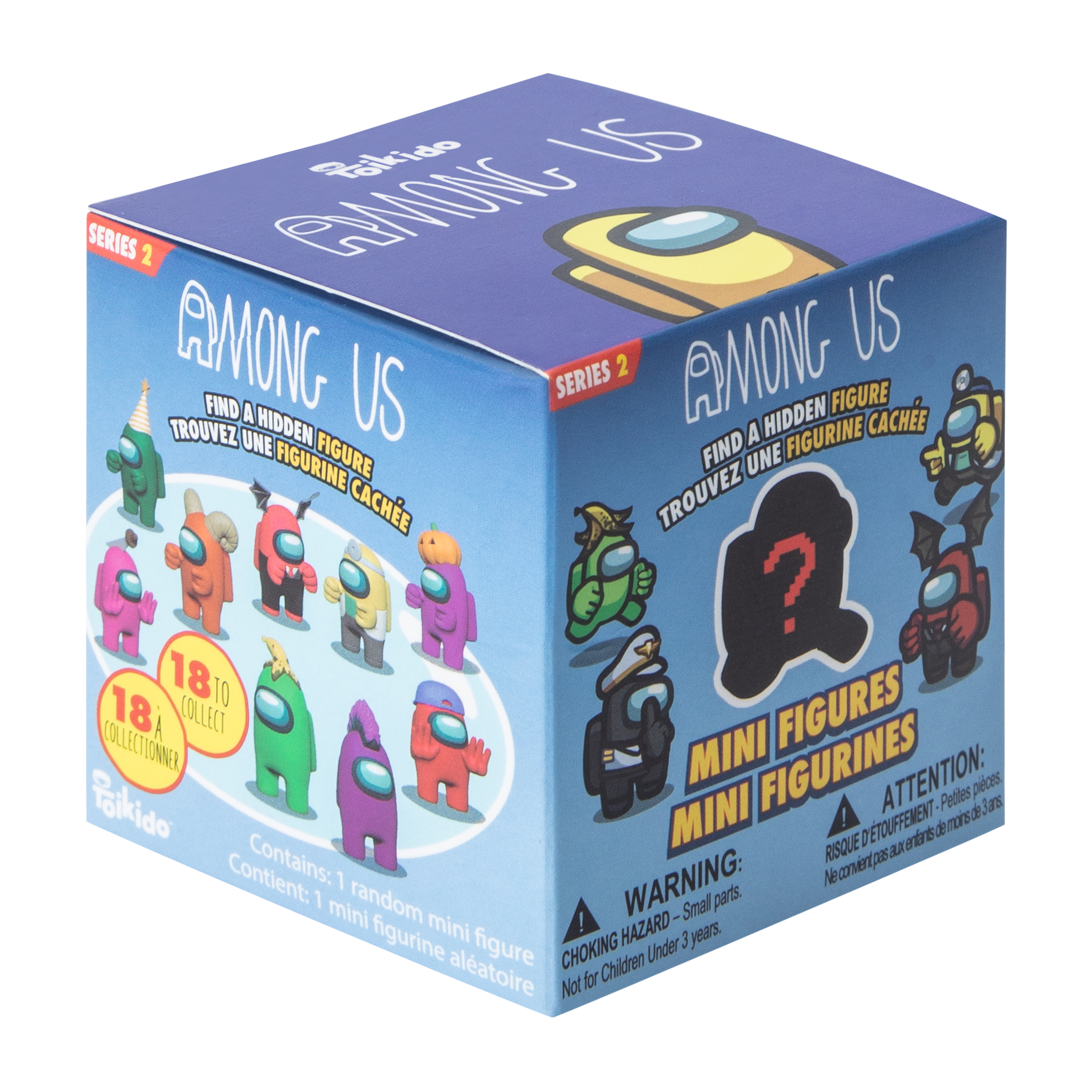 Among Us Mini Series 2 Figures (Styles May Vary)