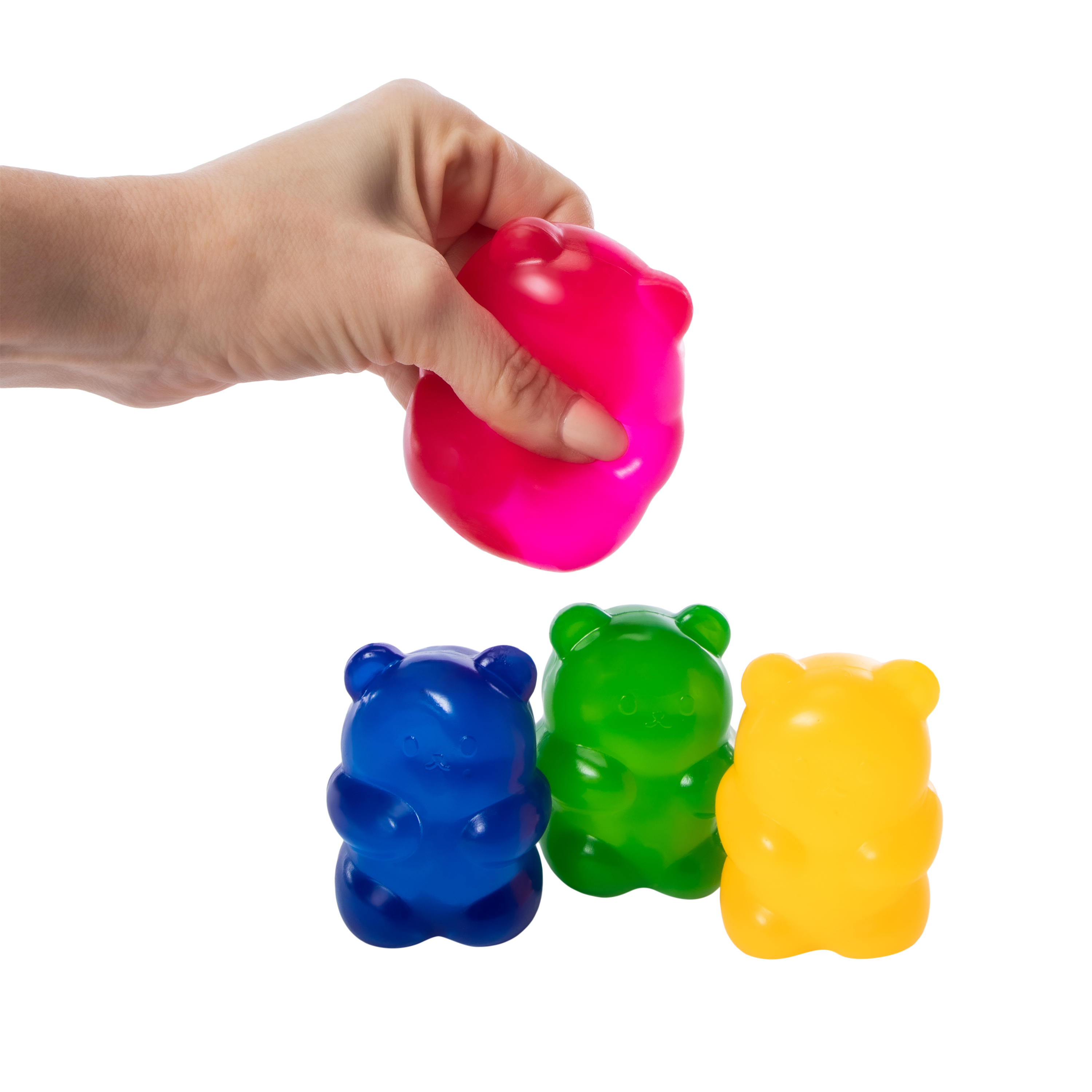 Crazy Fun® Sugar Bear Squishies Set 4-Pack