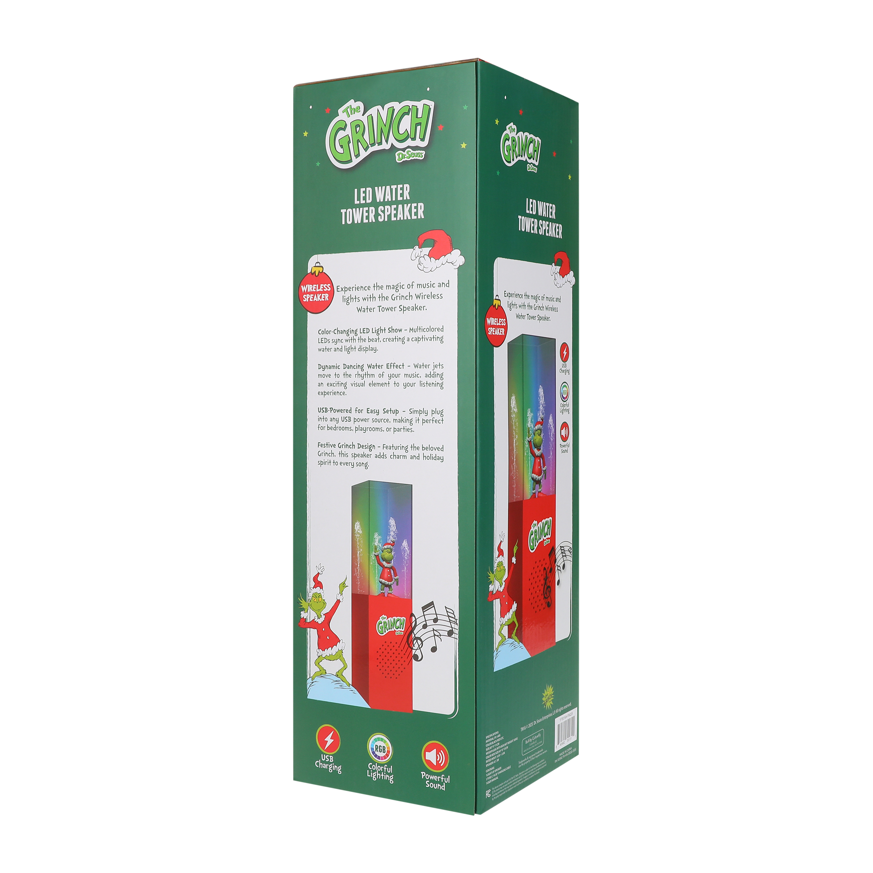 The Grinch™ Dr. Seuss™ LED Water Tower Speaker