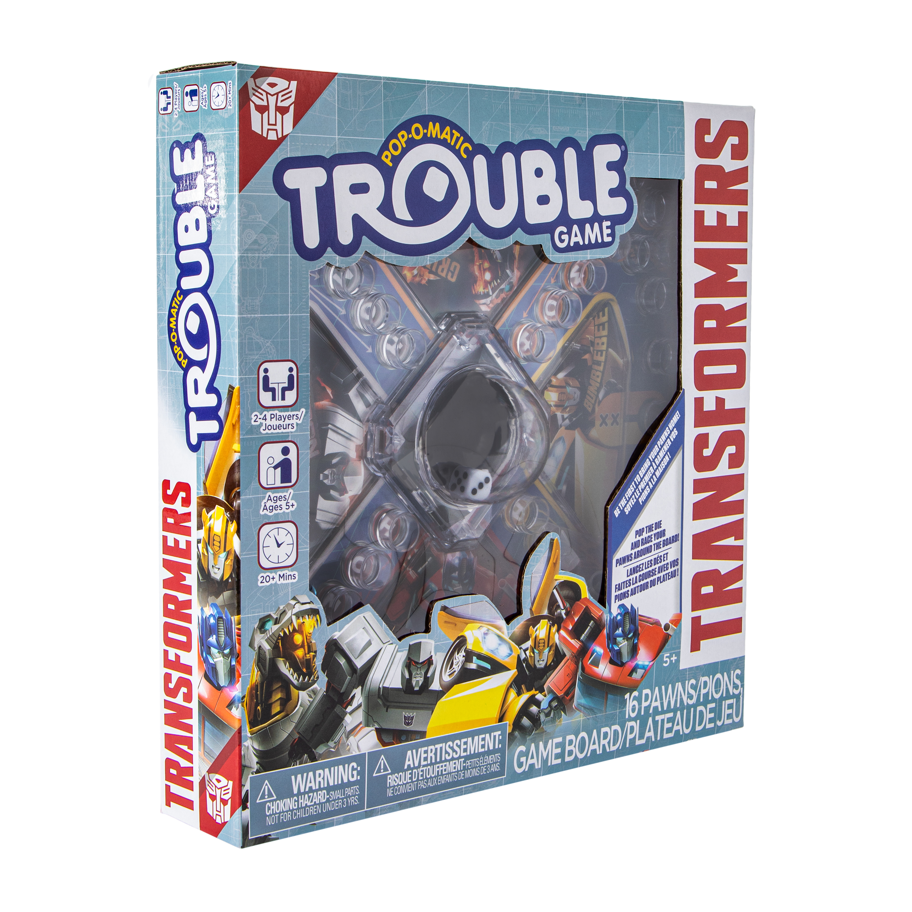 Transformers Pop-O-Matic Trouble Game
