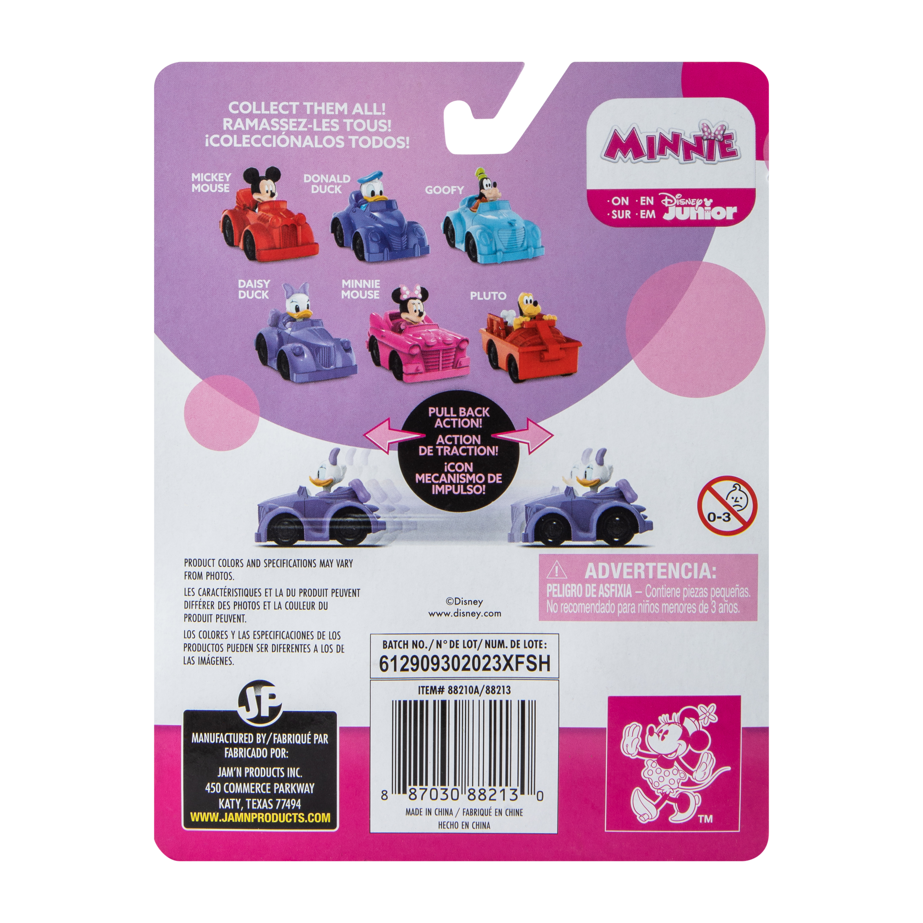 Disney Junior Pull Back Action! Car Toy