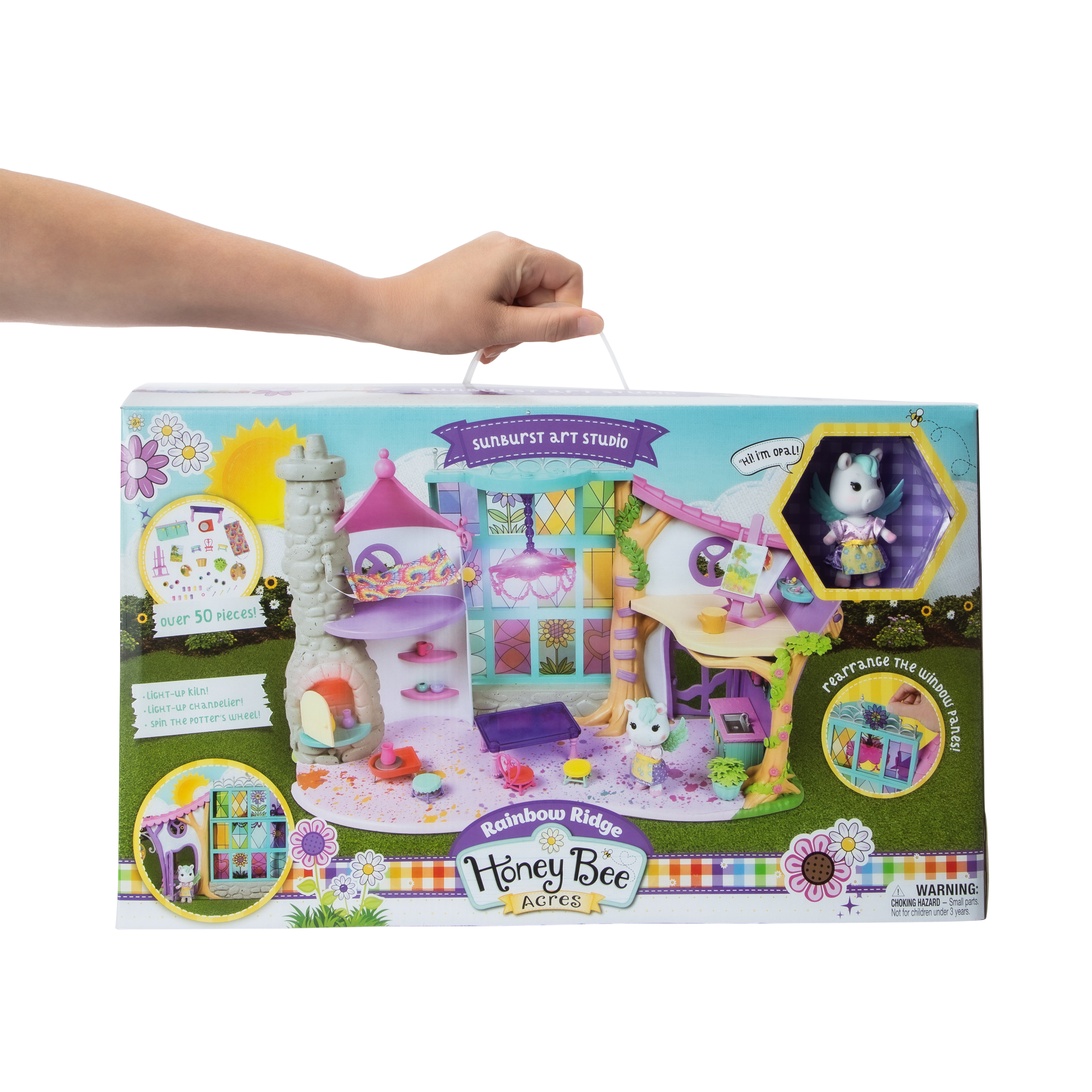 Rainbow Ridge Honey Bee Acres Sunburst Art Studio Playset