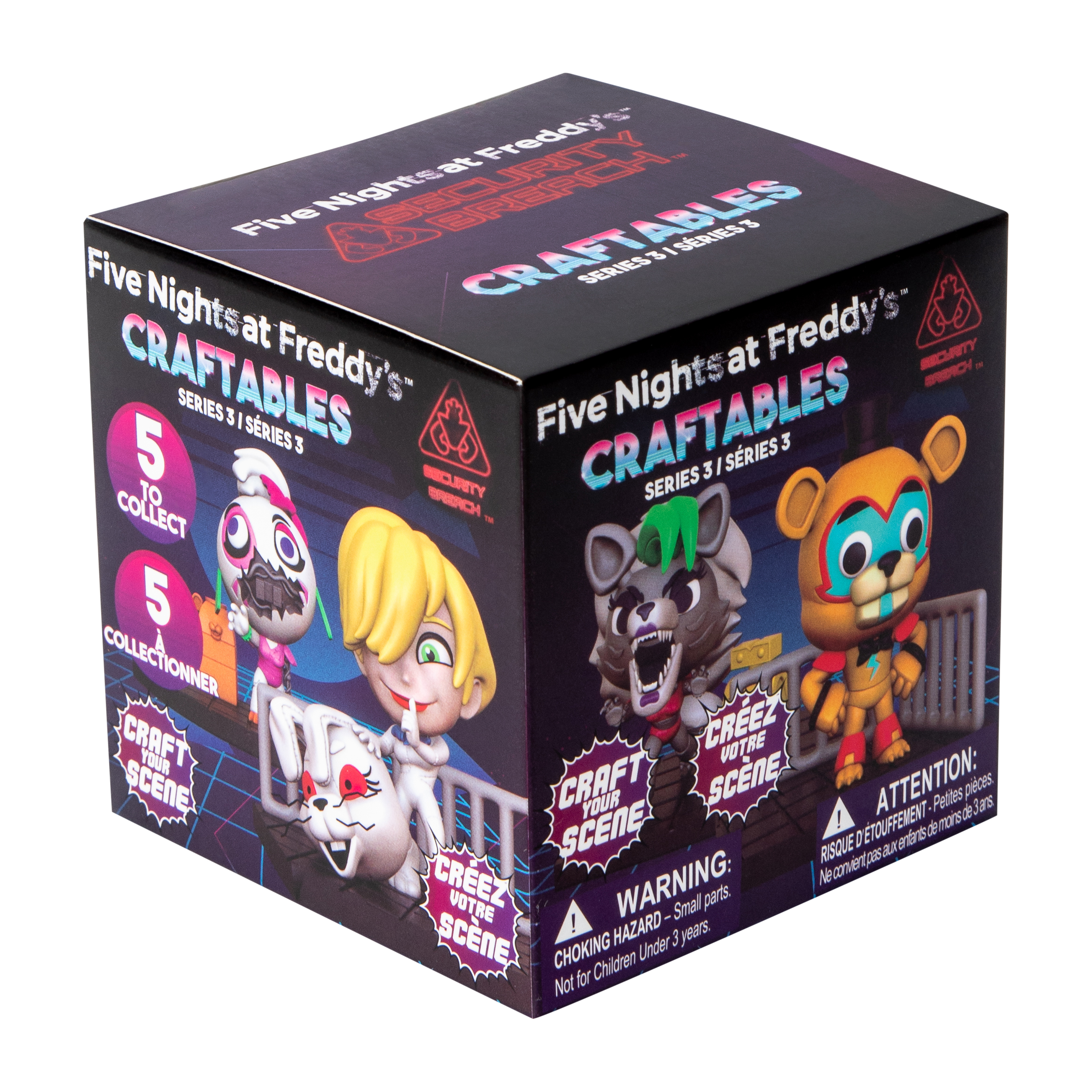 Five Nights at Freddy's™ Craftables Series 3 (Styles May Vary)