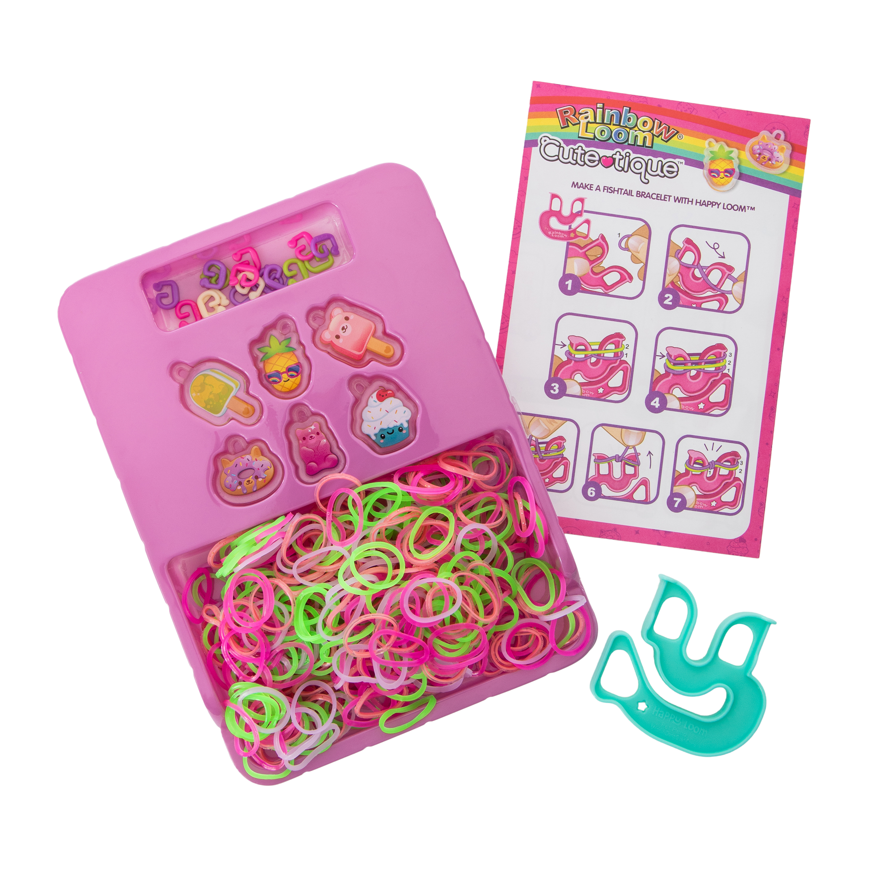 Rainbow Loom® Cutetique Yummy Charm Bracelet Kit