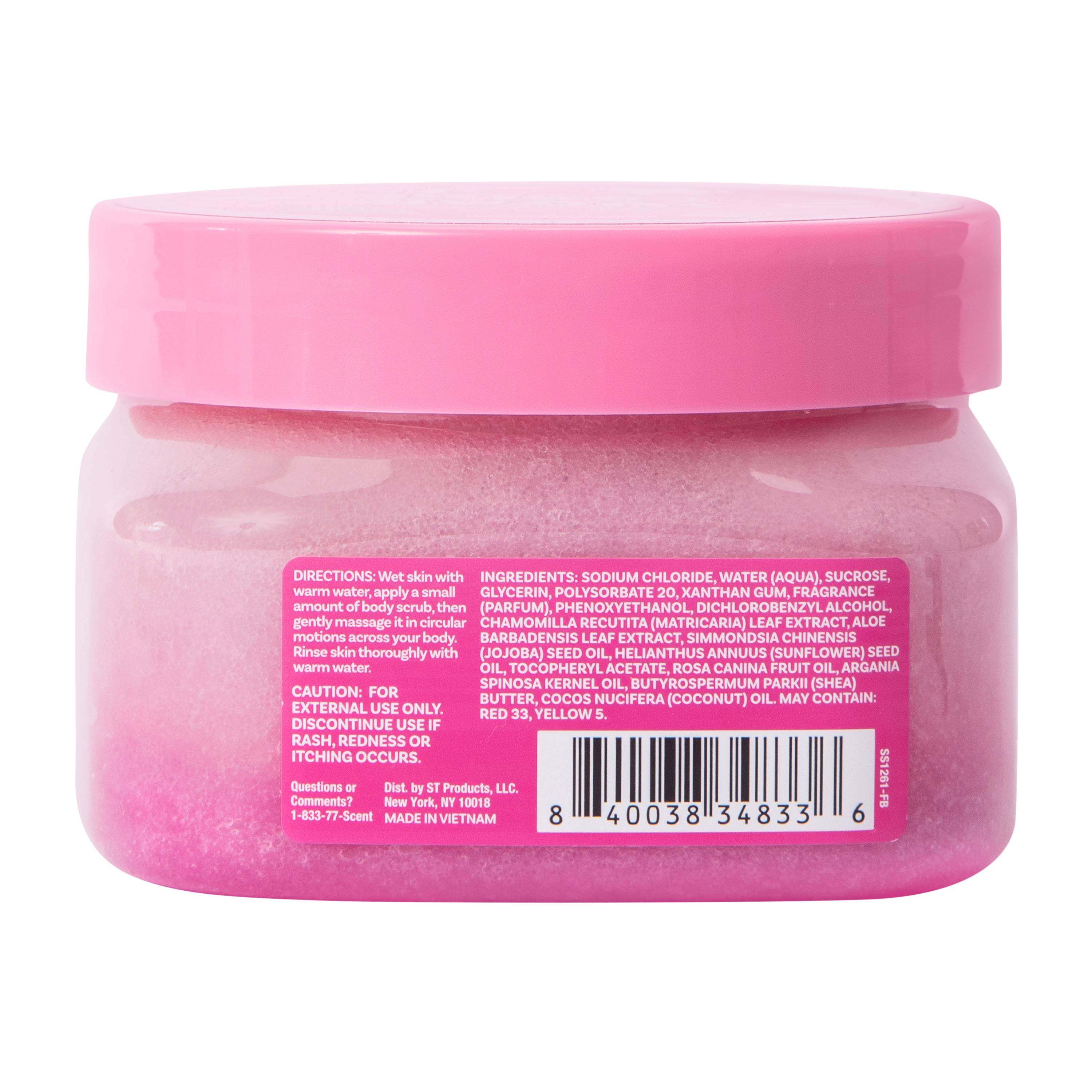 ScentXScent Vanilla Sugar Cookie Body Scrub 13oz