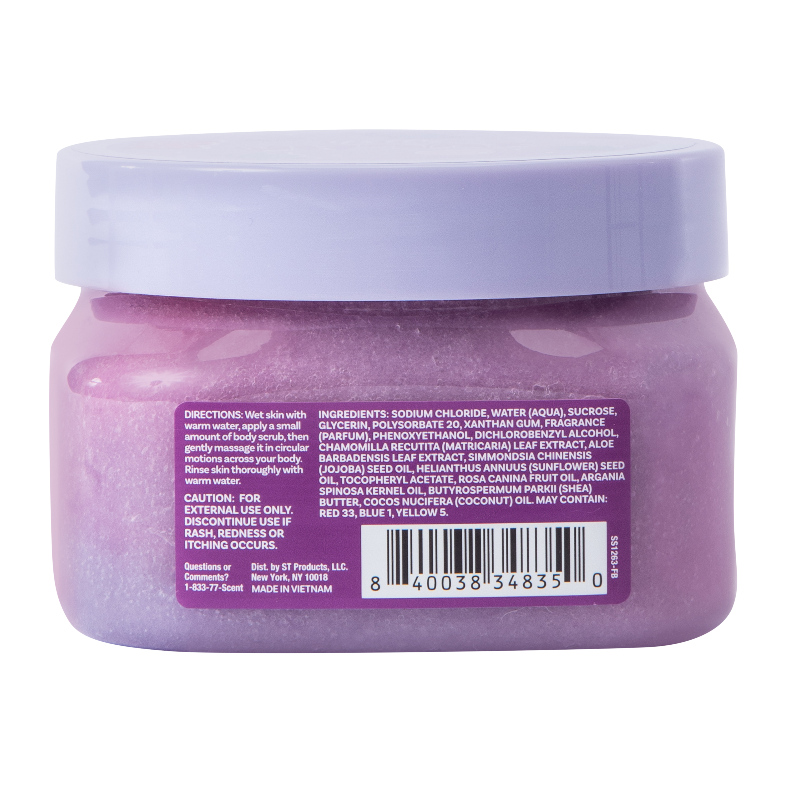 ScentXScent Sugar Rush Body Scrub 13oz