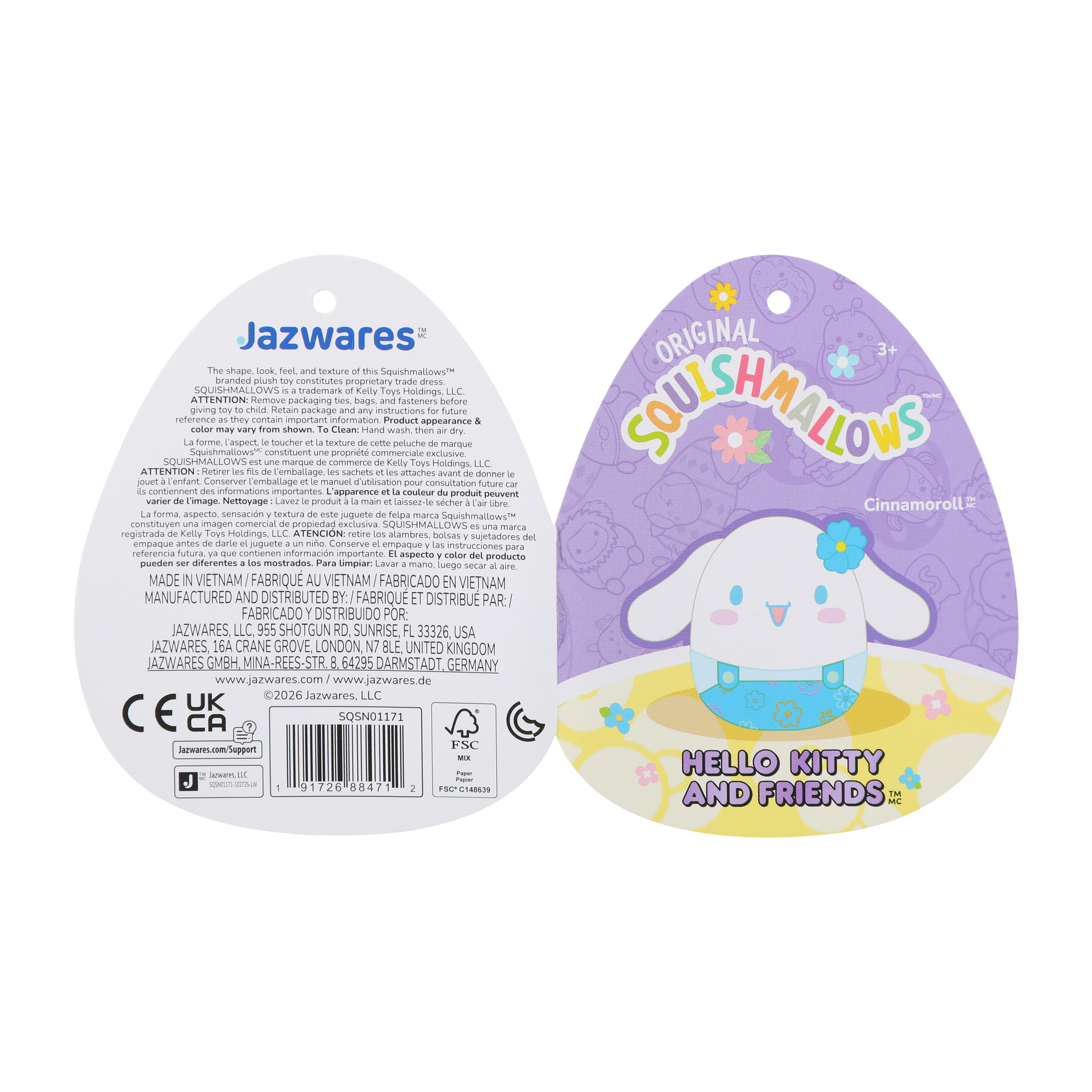 Squishmallows™ Hello Kitty And Friends™ Plush