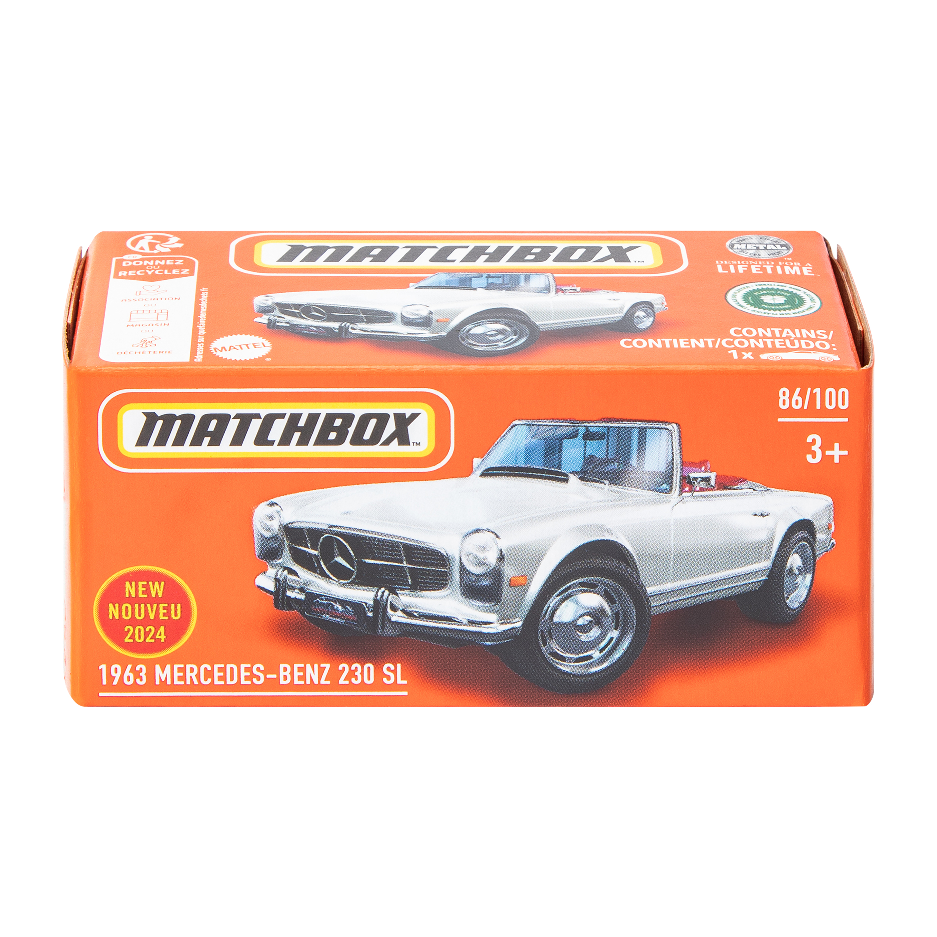 Matchbox™ Die-Cast Car Toy (Styles May Vary)