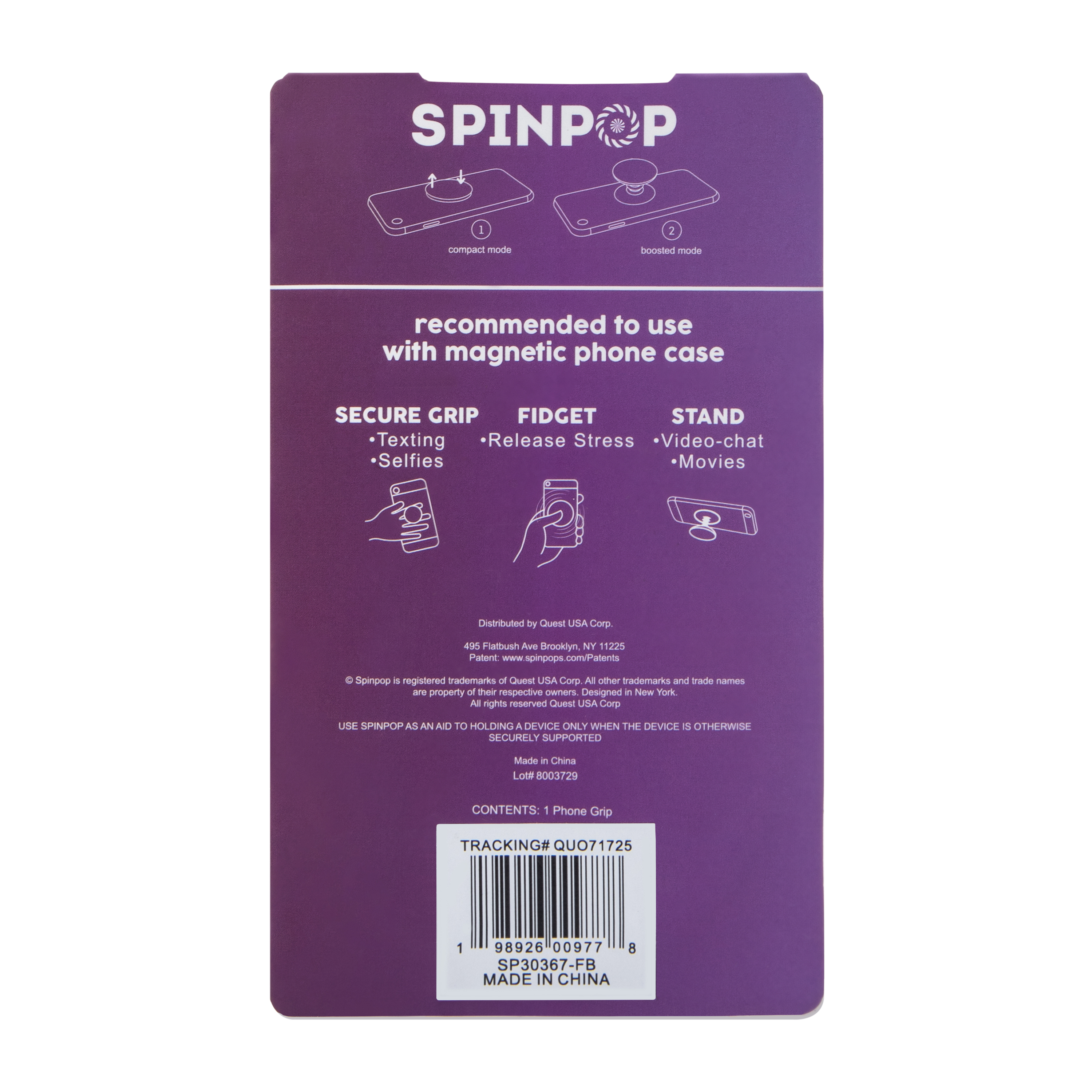 Spinpop Magnetic Phone Grip