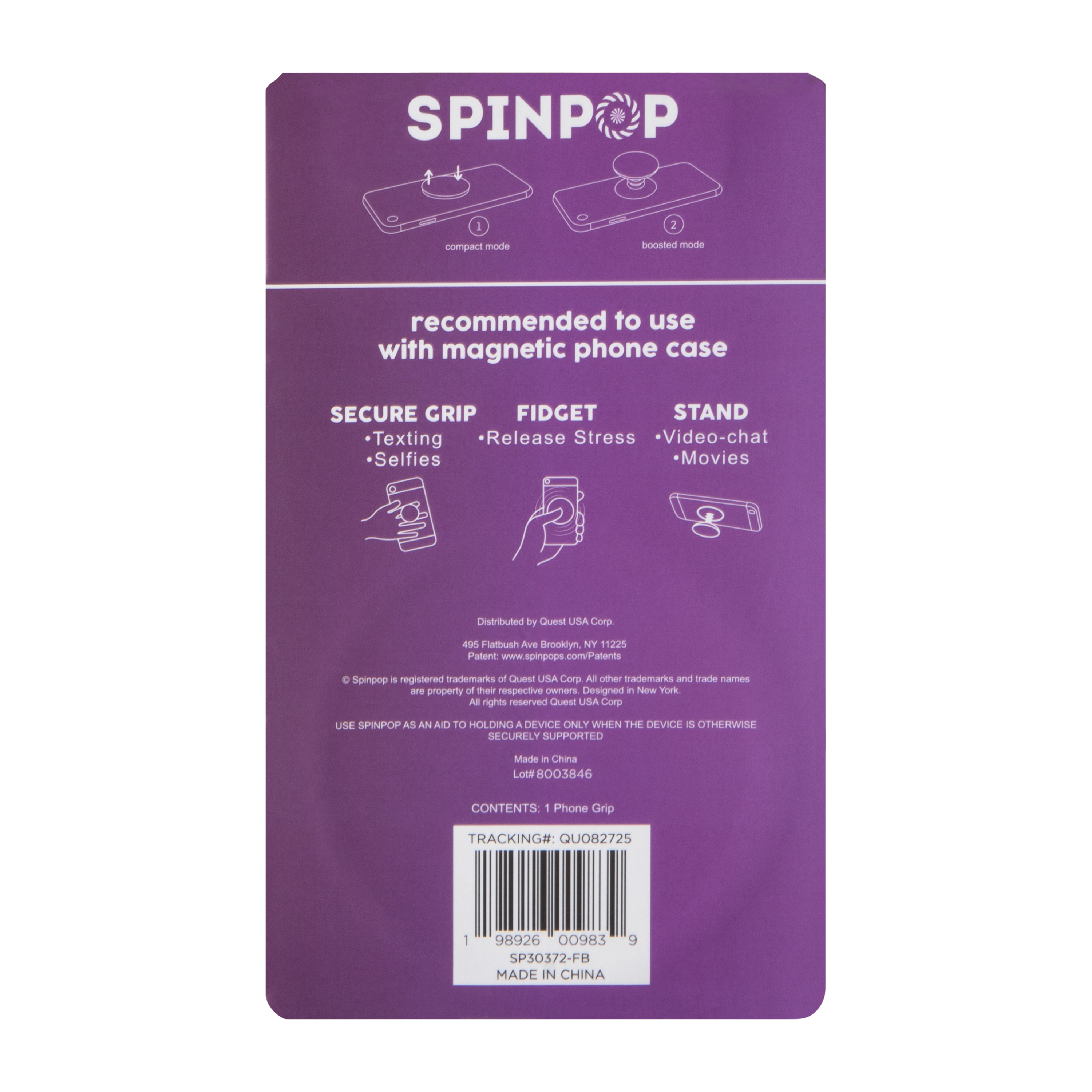 Spinpop Magnetic Phone Grip