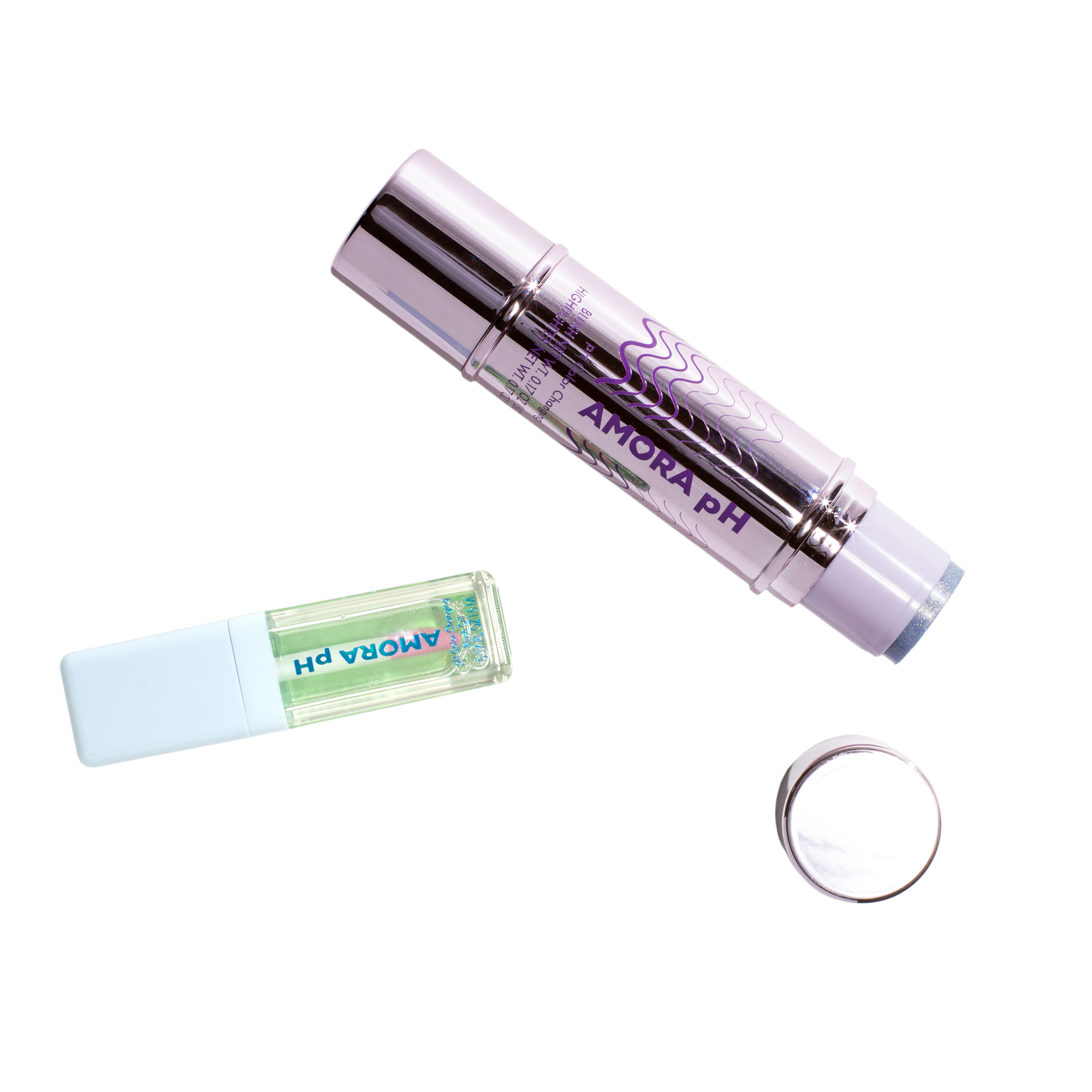 Amora PH Color Changing Blush & Highlighter 0.17oz