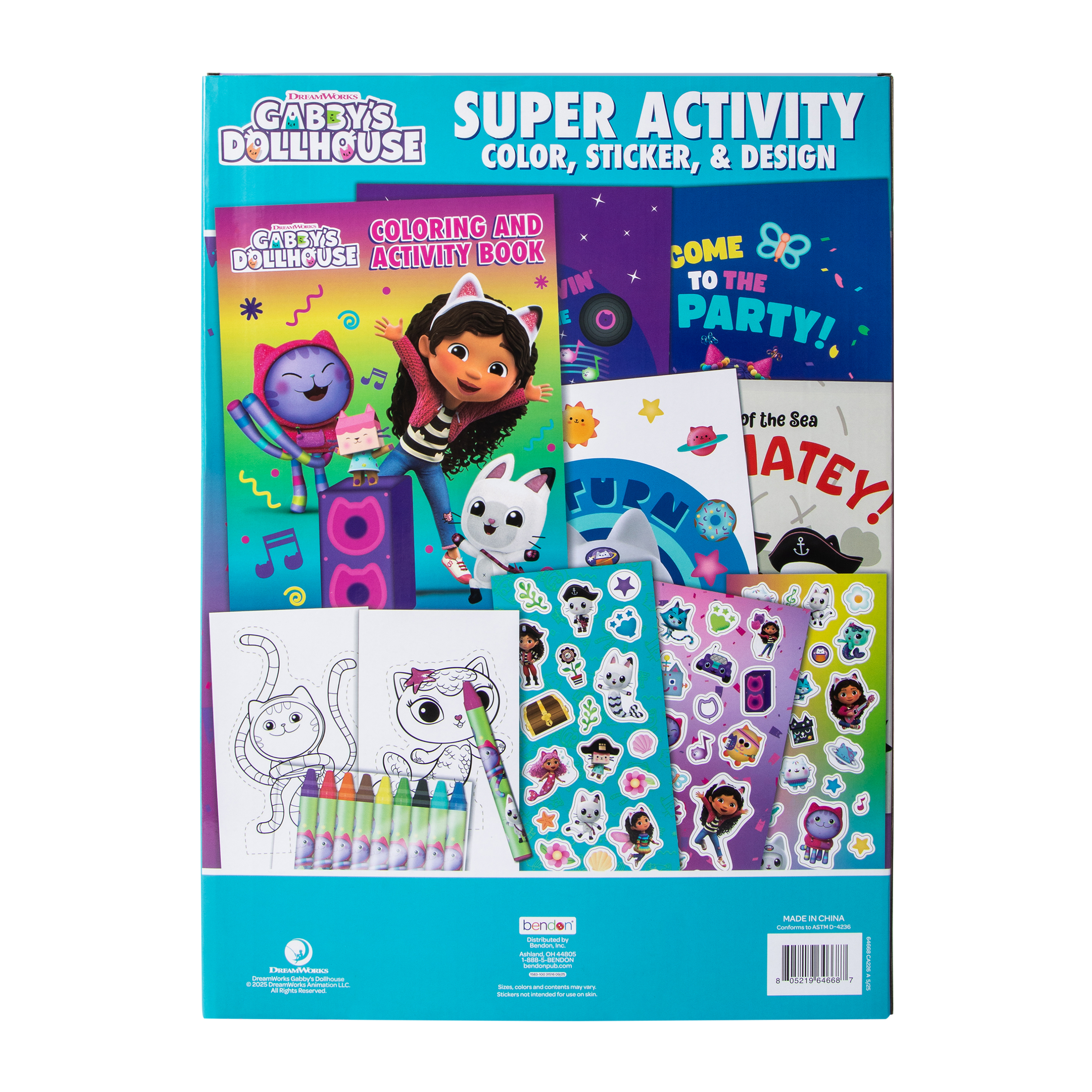 DreamWorks Gabby's Dollhouse Super Activity Set