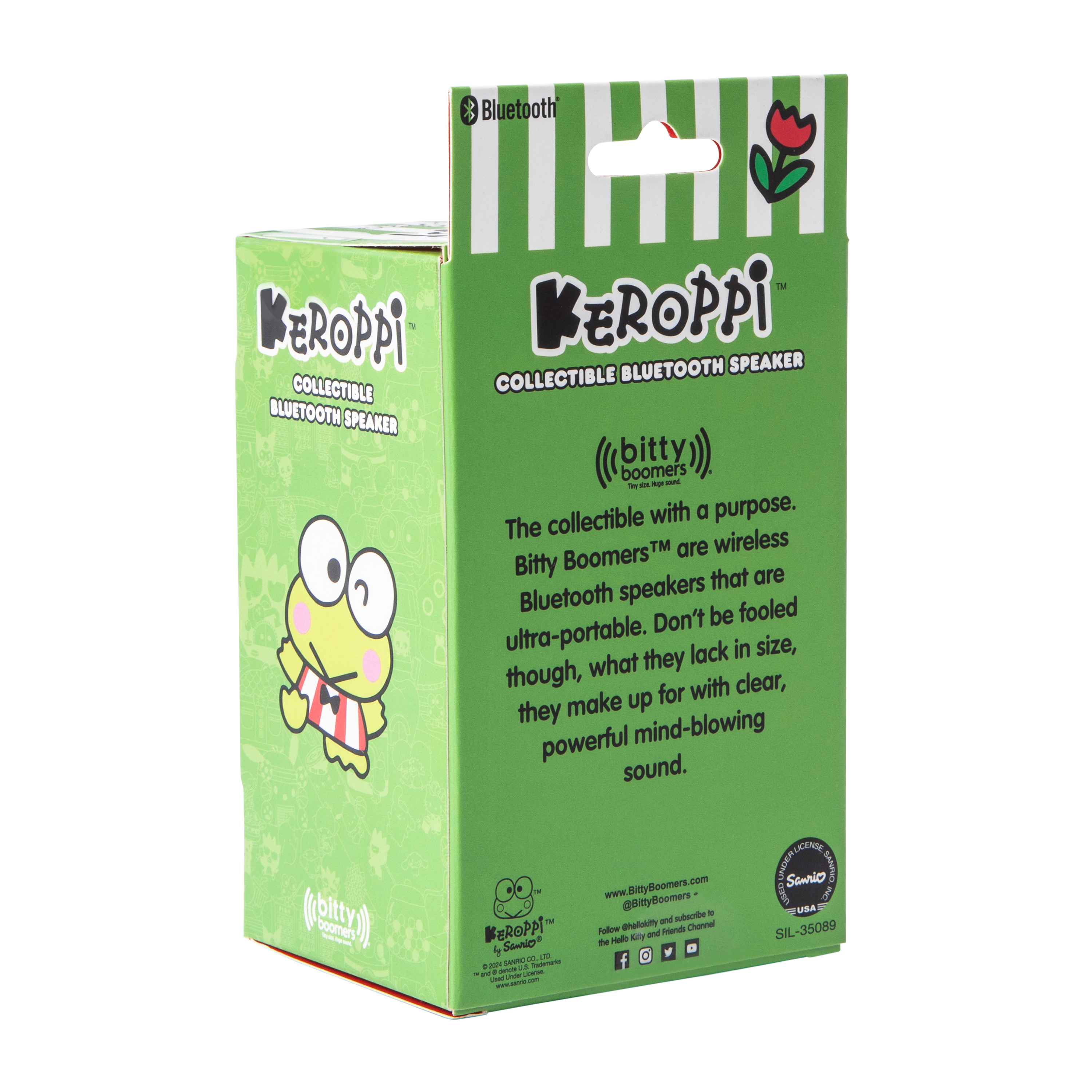 Bitty Boomers® Keroppi™ Collectible Bluetooth® Speaker