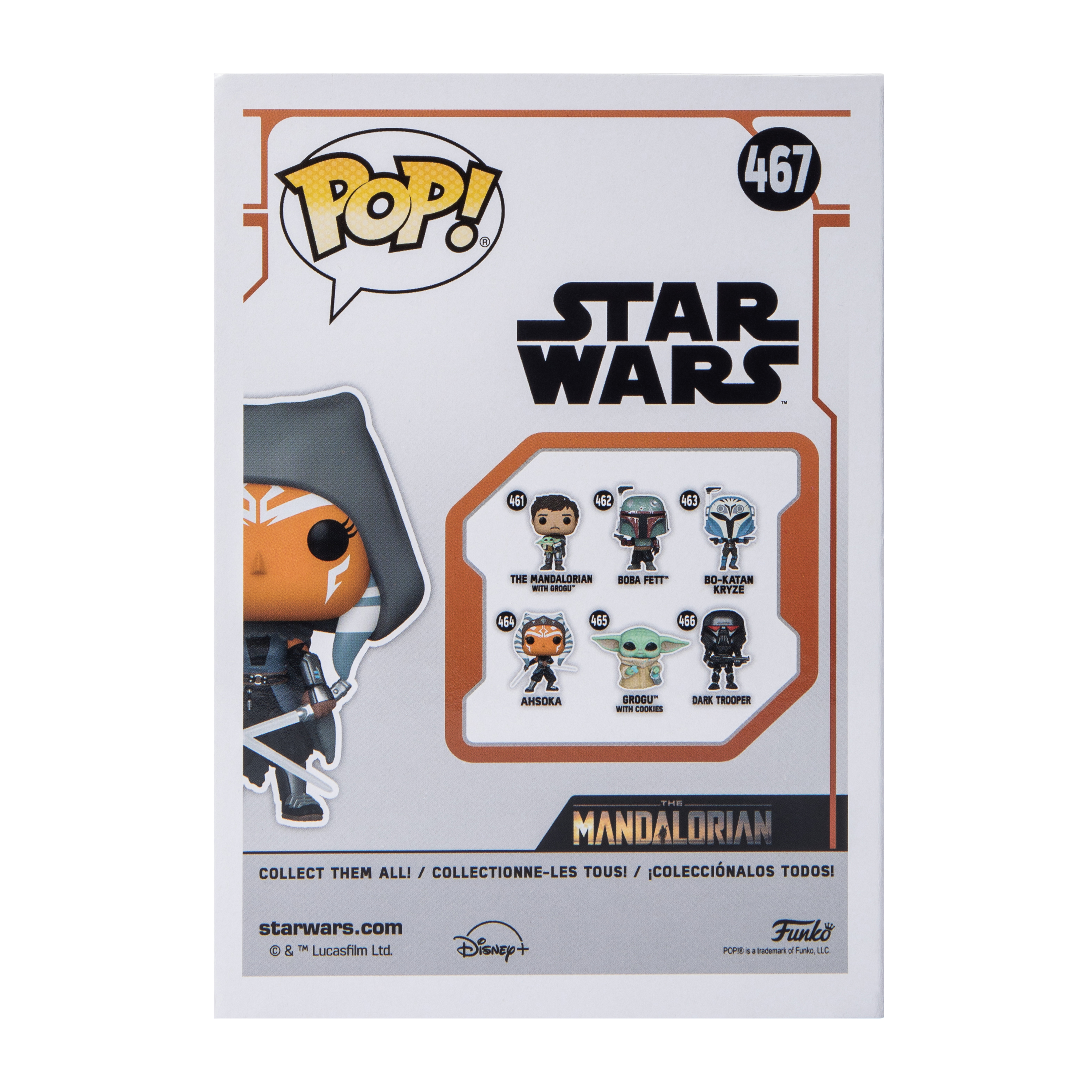 Funko Pop!® Star Wars™ Ahsoka Bobble-Head Figure