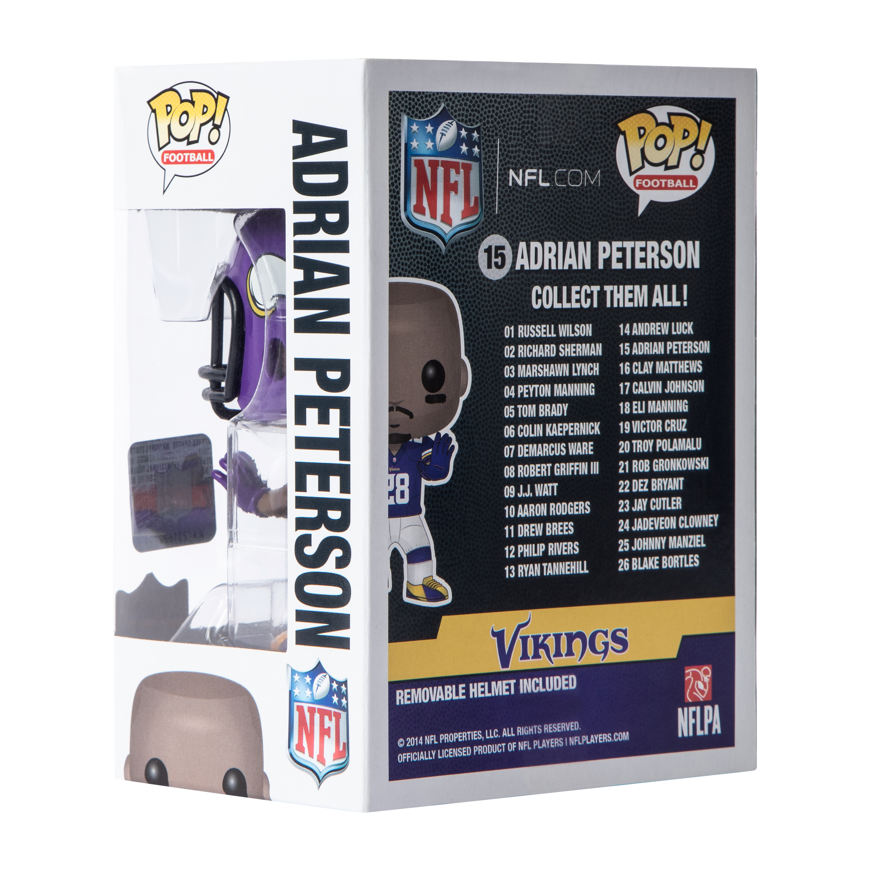 Funko Pop!® NFL Vikings Adrian Peterson Vinyl Figure